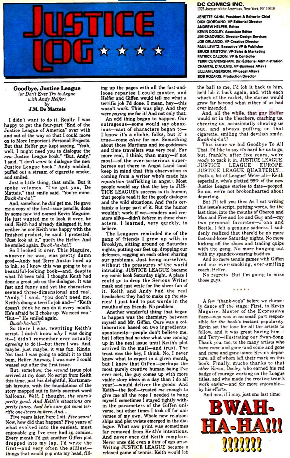 Read online Justice League America comic -  Issue #60 - 24