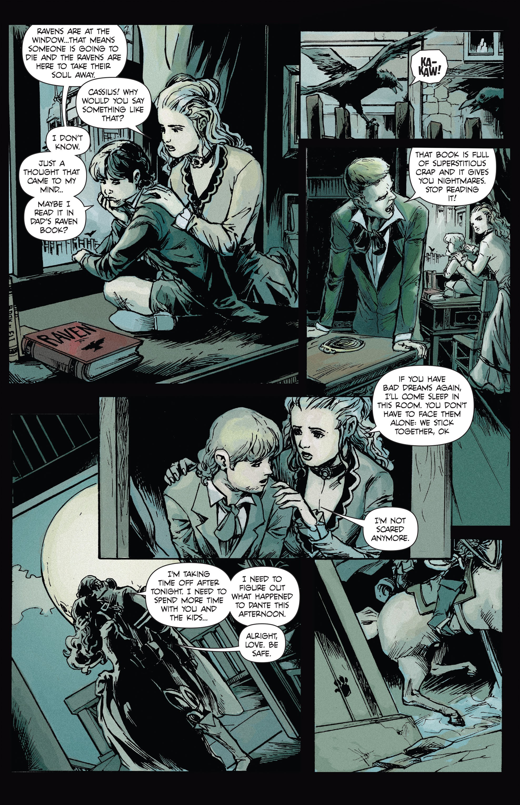 Read online Raven Nevermore comic -  Issue #1 - 20