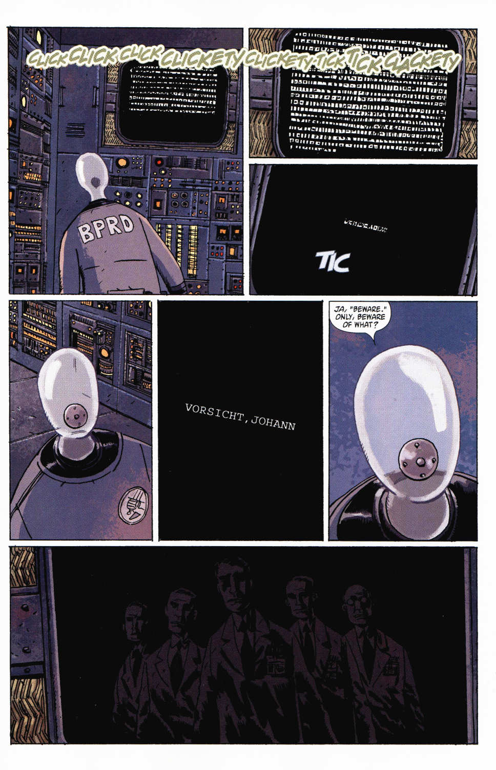 Read online B.P.R.D.: The Dead comic -  Issue #3 - 21