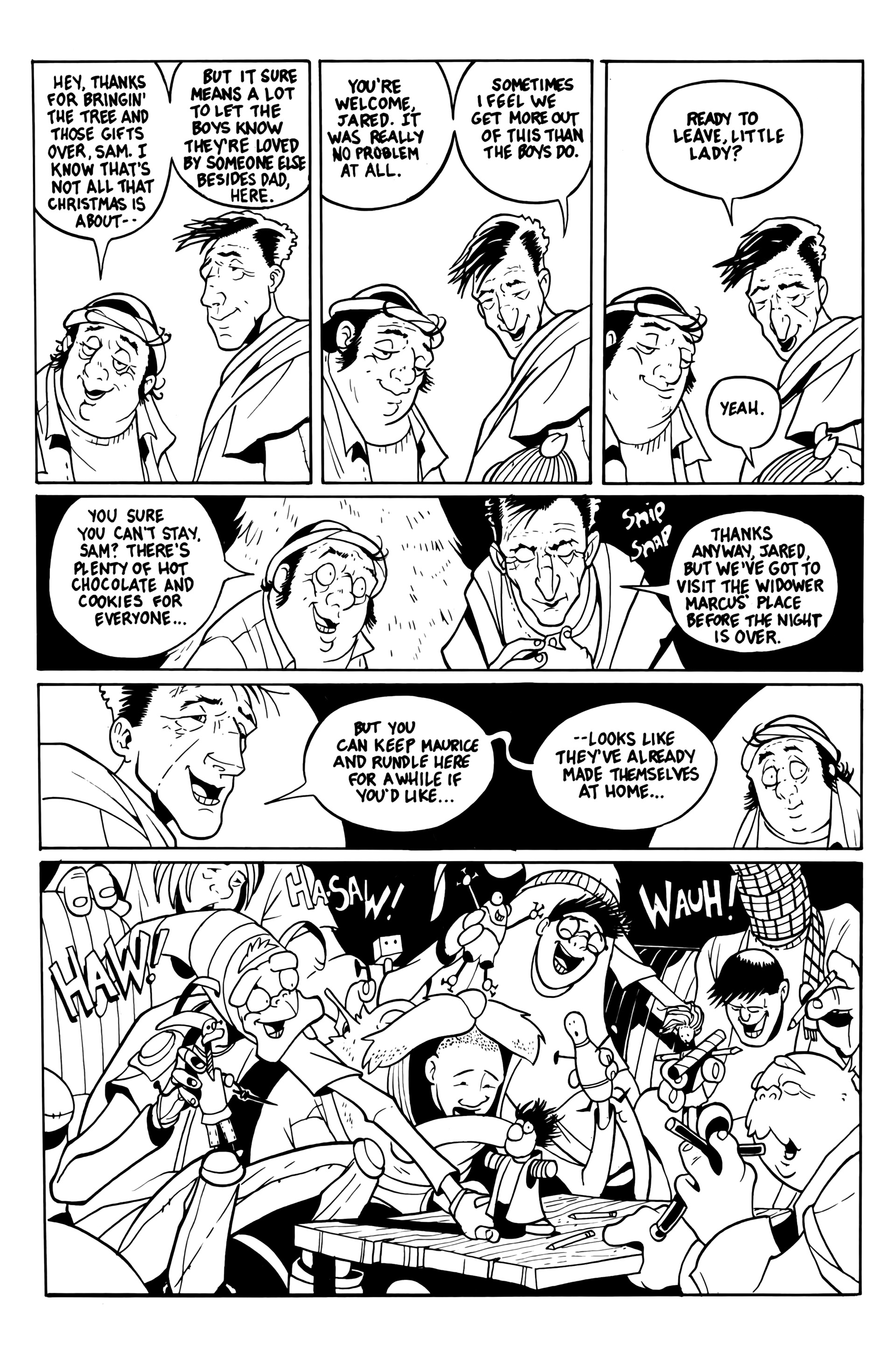 Read online A Caliber Christmas comic -  Issue # Full - 9