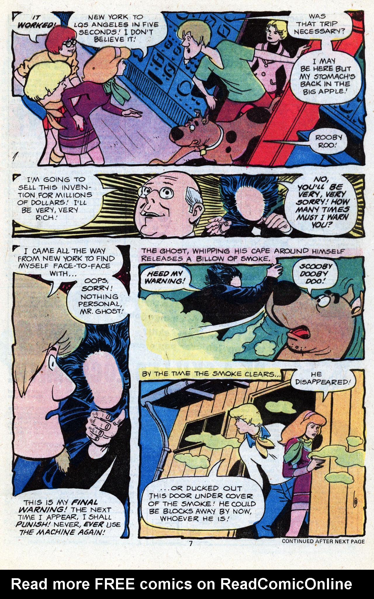 Read online Scooby-Doo (1977) comic -  Issue #7 - 9