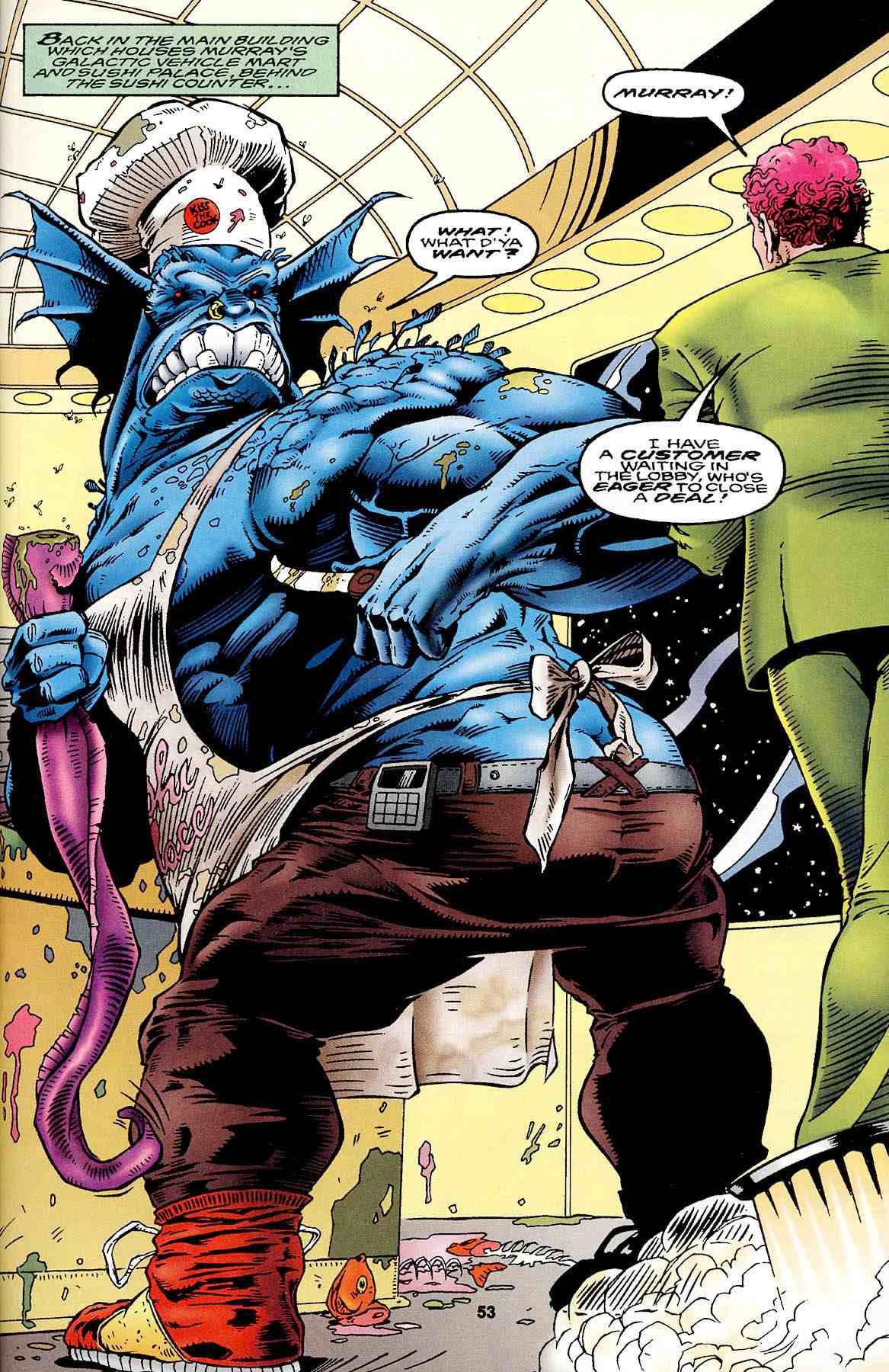 Read online Cosmic Powers Unlimited comic -  Issue #3 - 40