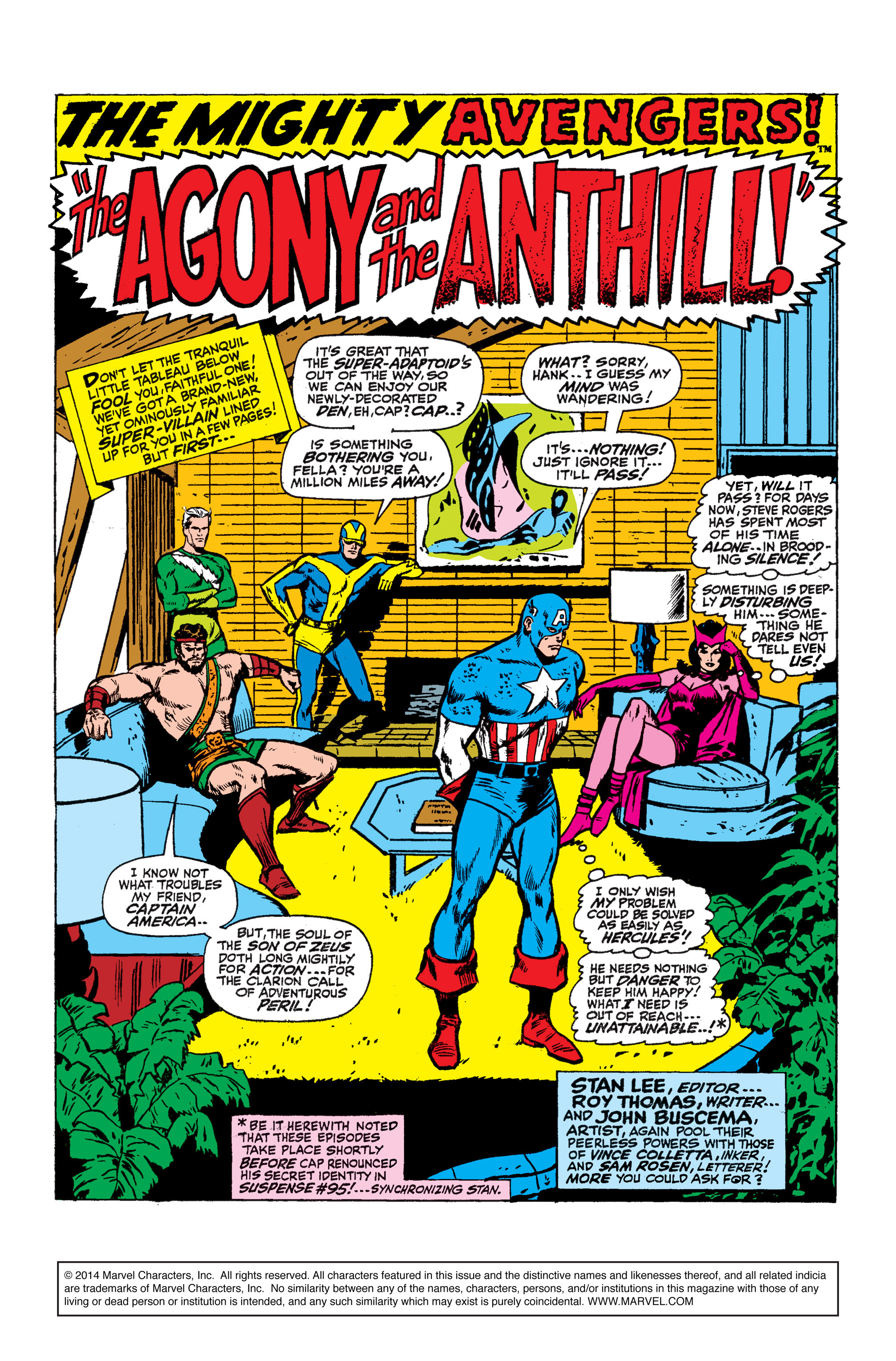 Read online Marvel Masterworks: The Avengers comic -  Issue # TPB 5 (Part 2) - 10