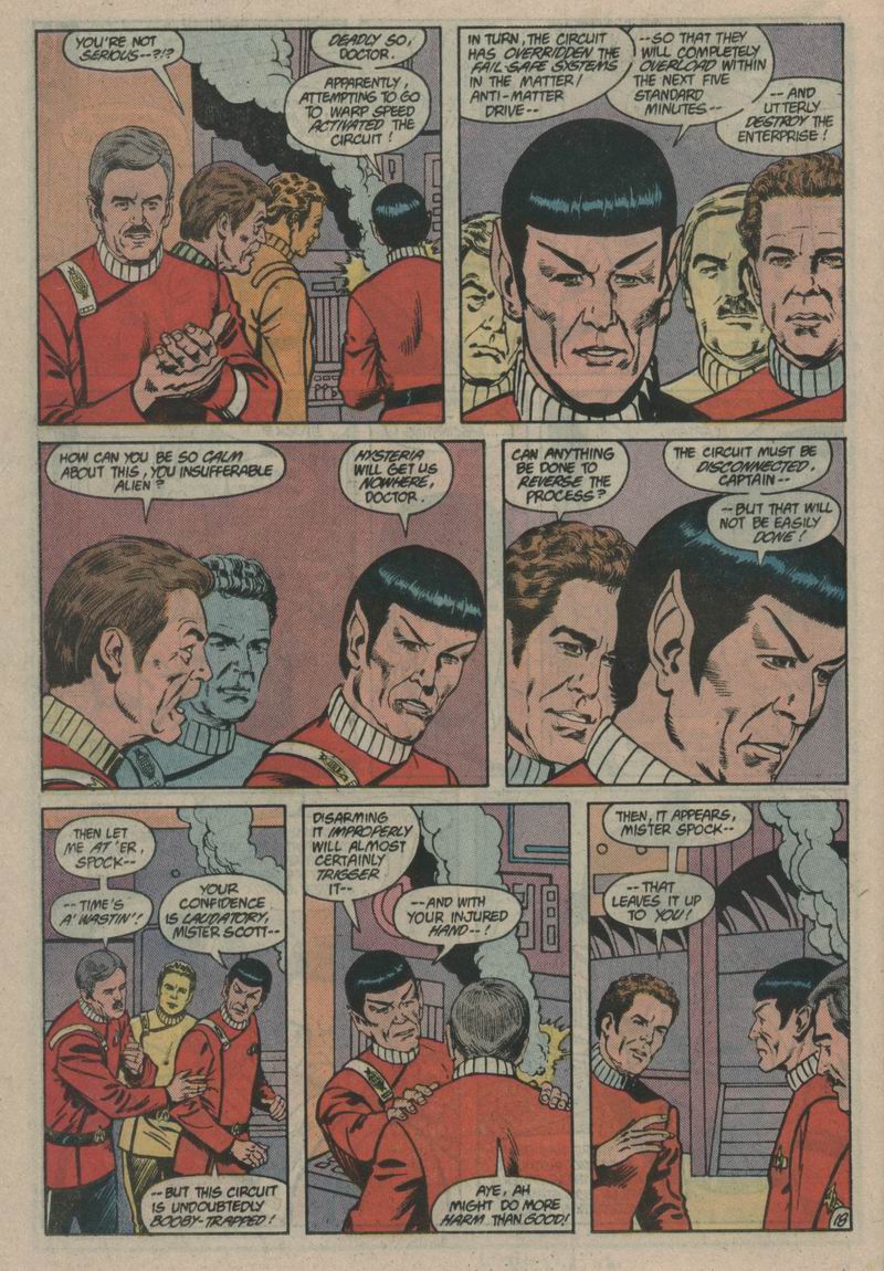 Read online Star Trek (1984) comic -  Issue #37 - 19