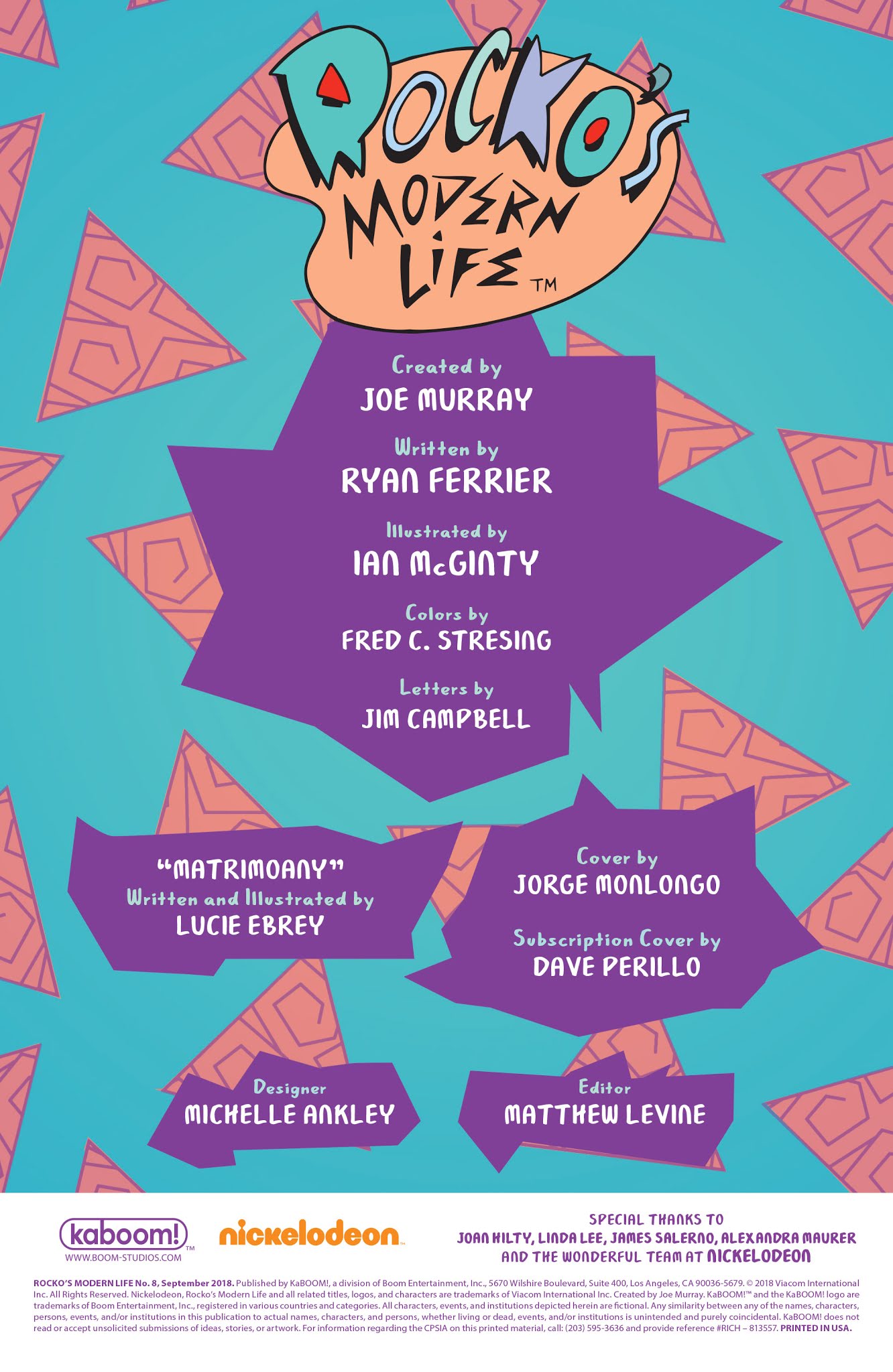 Read online Rocko's Modern Life (2017) comic -  Issue #8 - 2