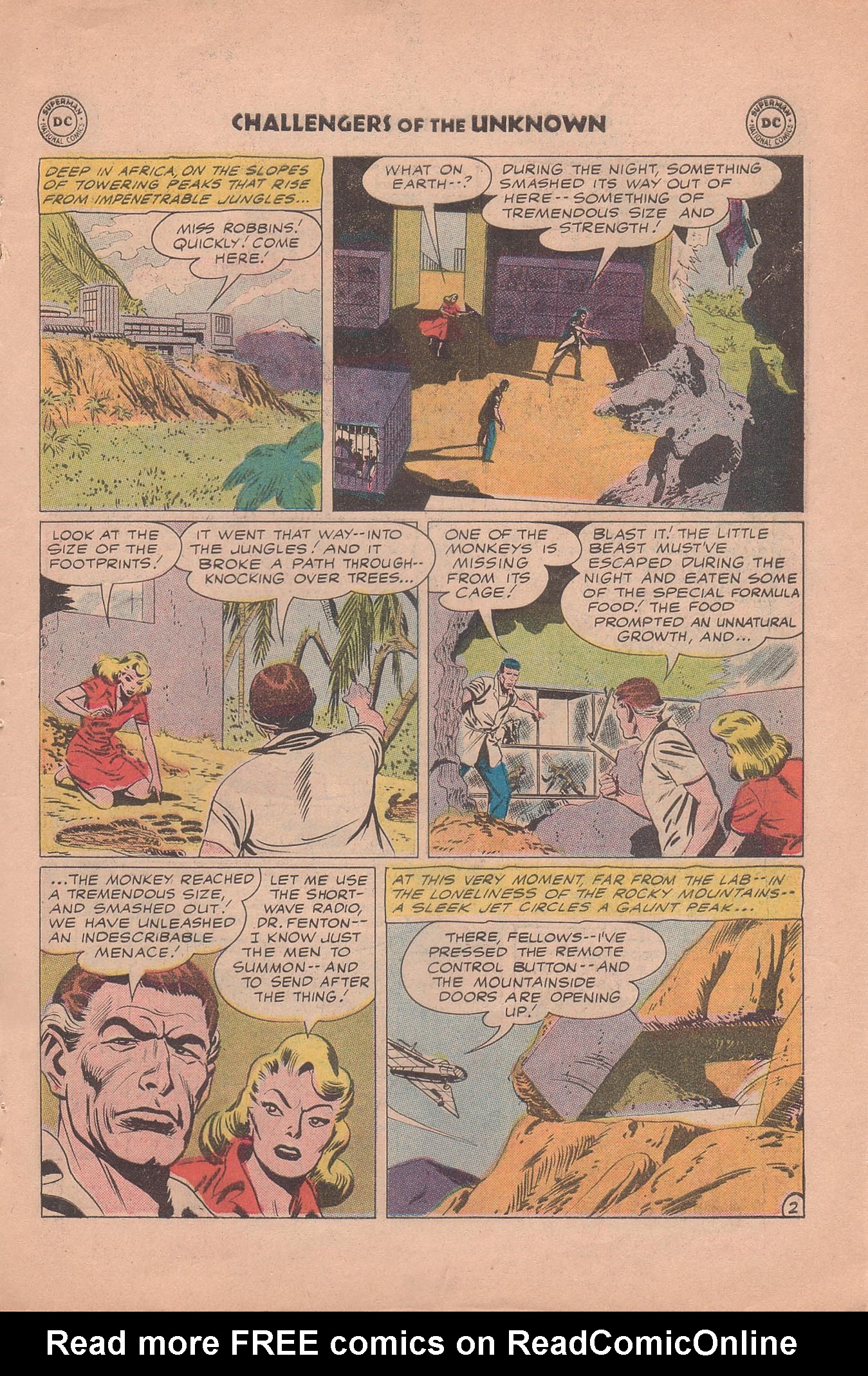 Challengers of the Unknown (1958) Issue #12 #12 - English 19