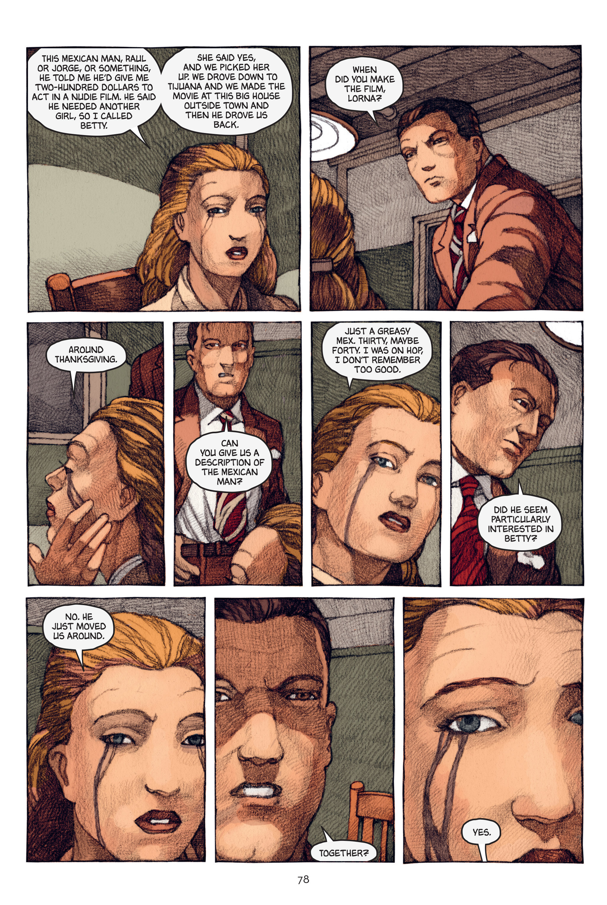 Read online The Black Dahlia comic -  Issue # Full - 79