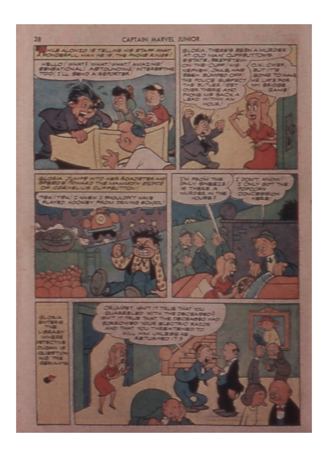 Read online Captain Marvel, Jr. comic -  Issue #7 - 38