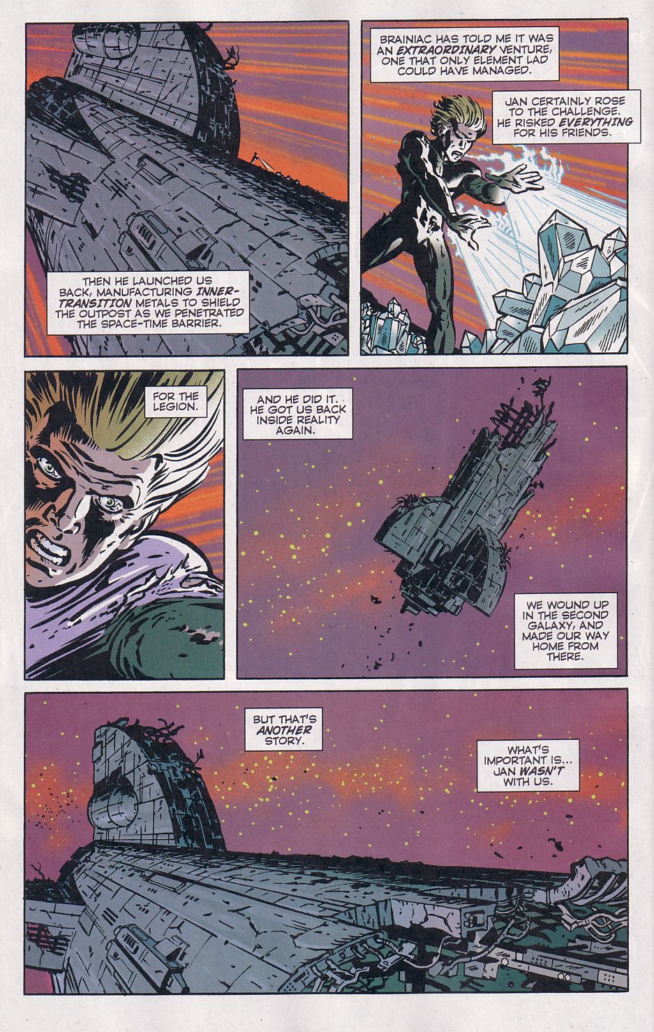 Read online The Legion comic -  Issue #25 - 27