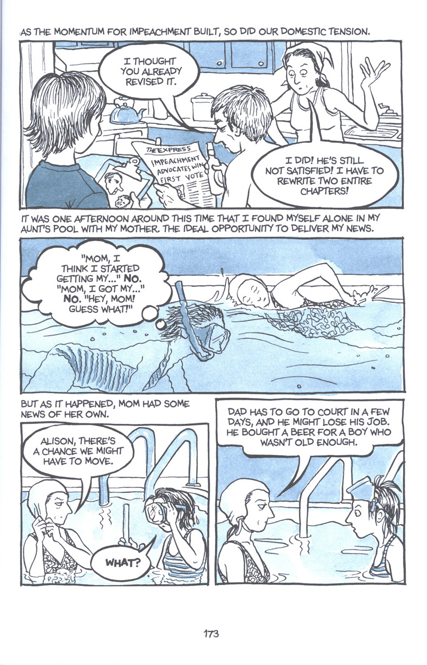 Read online Fun Home: A Family Tragicomic comic -  Issue # TPB - 179