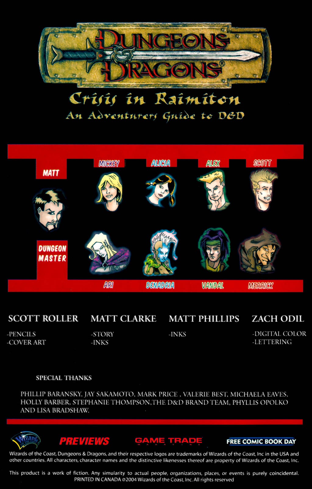 Read online Dungeons & Dragons: Crisis in Raimiton comic -  Issue # Full - 2