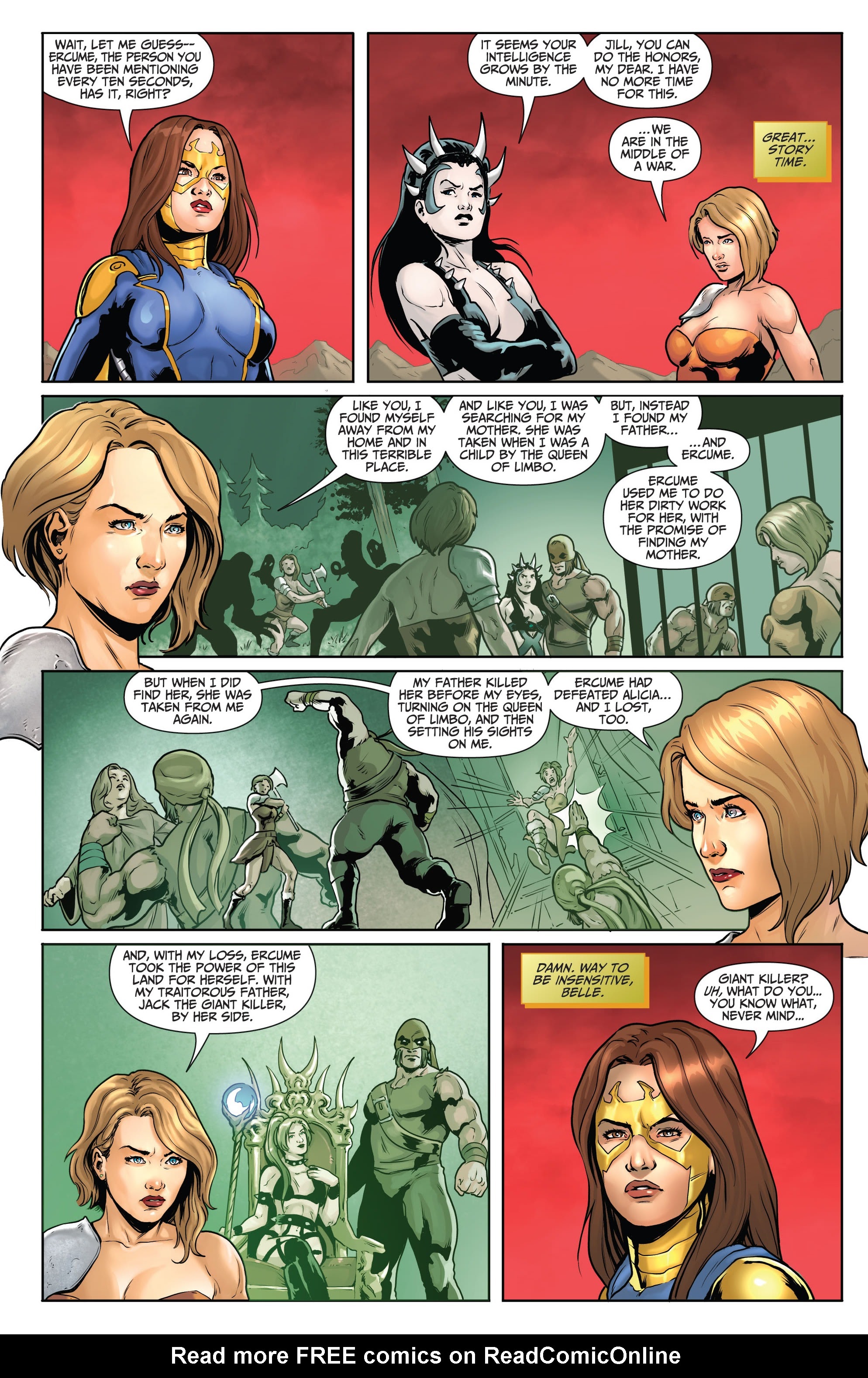 Read online Belle: War of the Giants comic -  Issue # Full - 17