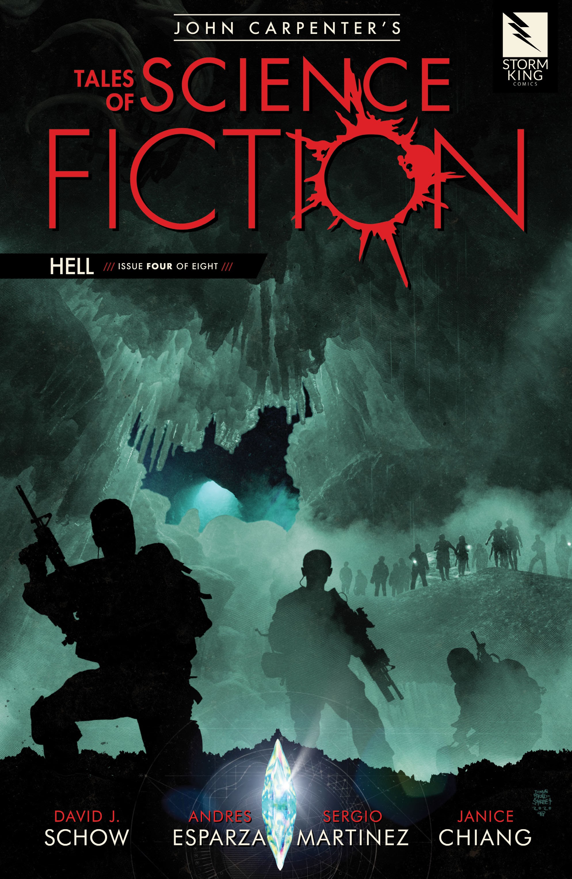 Read online John Carpenter's Tales of Science Fiction: HELL comic -  Issue #4 - 1