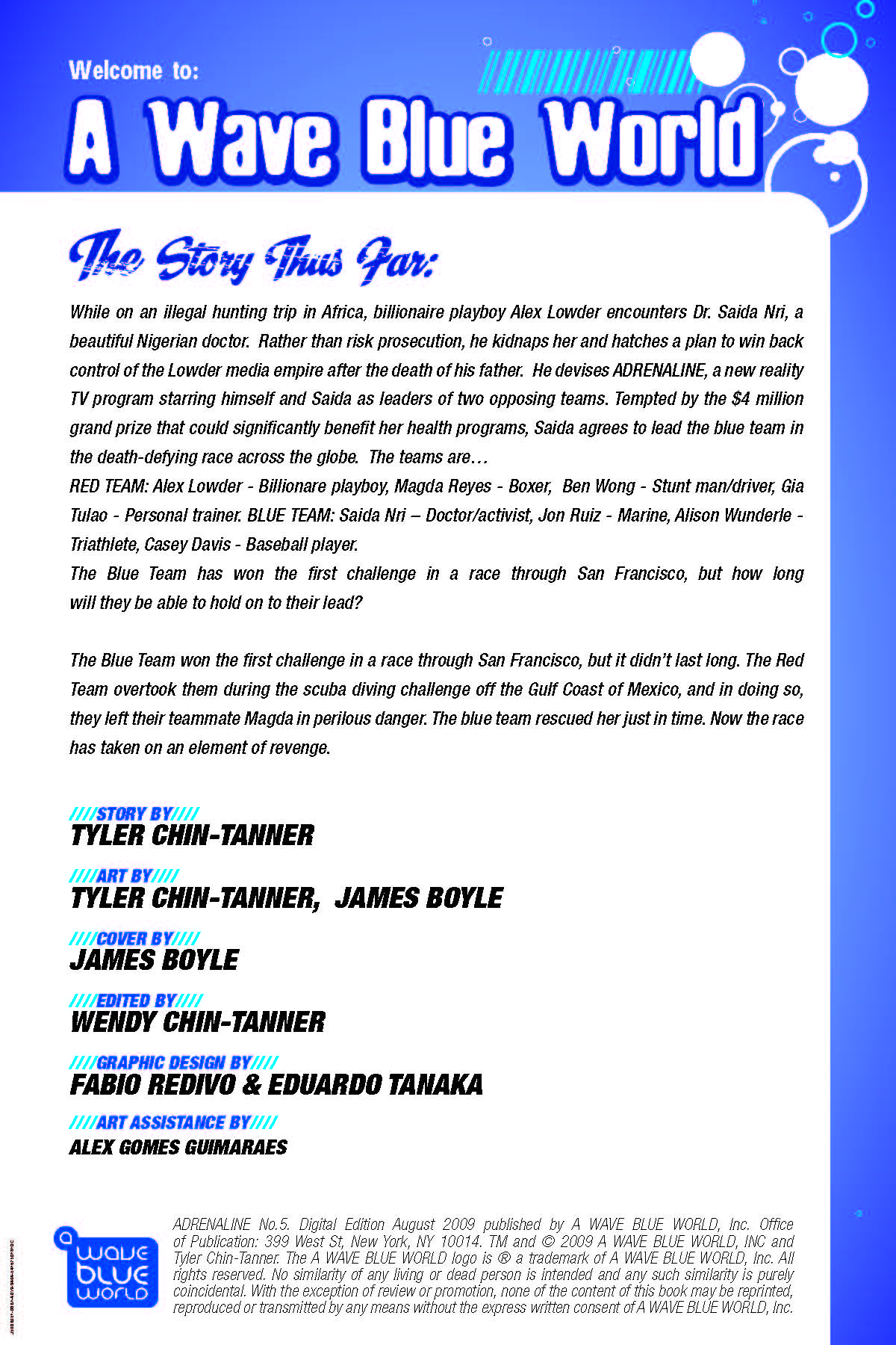 Read online Adrenaline comic -  Issue #5 - 2