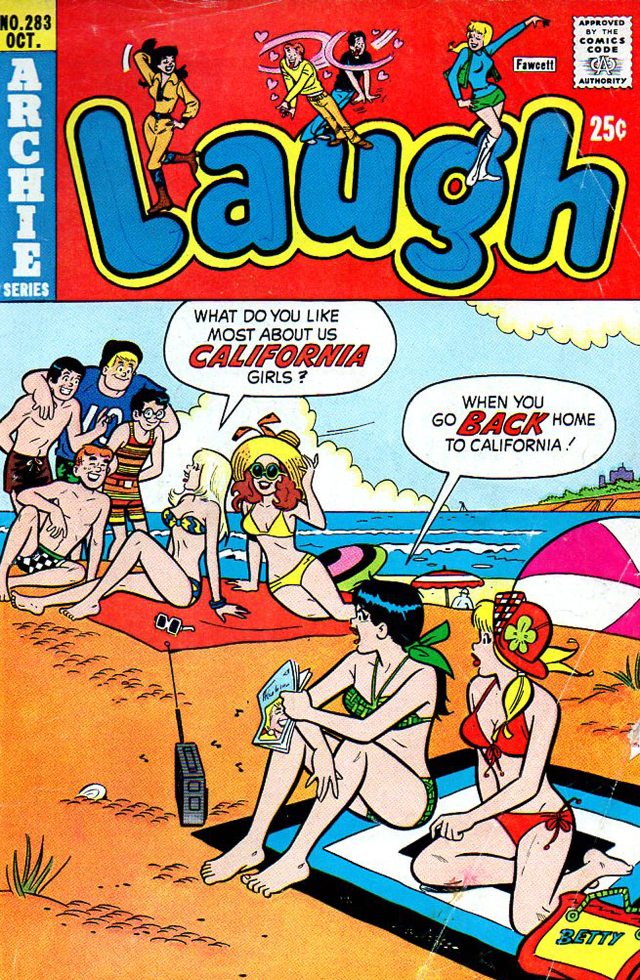 Read online Laugh (Comics) comic -  Issue #283 - 1