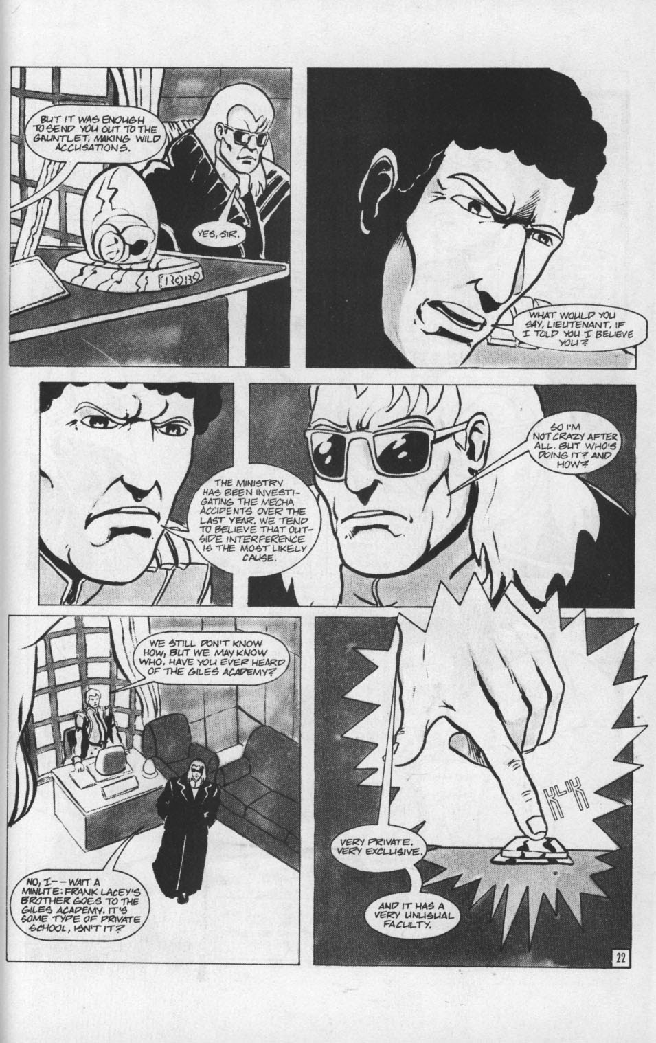 Read online Robotech II: The Sentinels - CyberPirates comic -  Issue #2 - 24