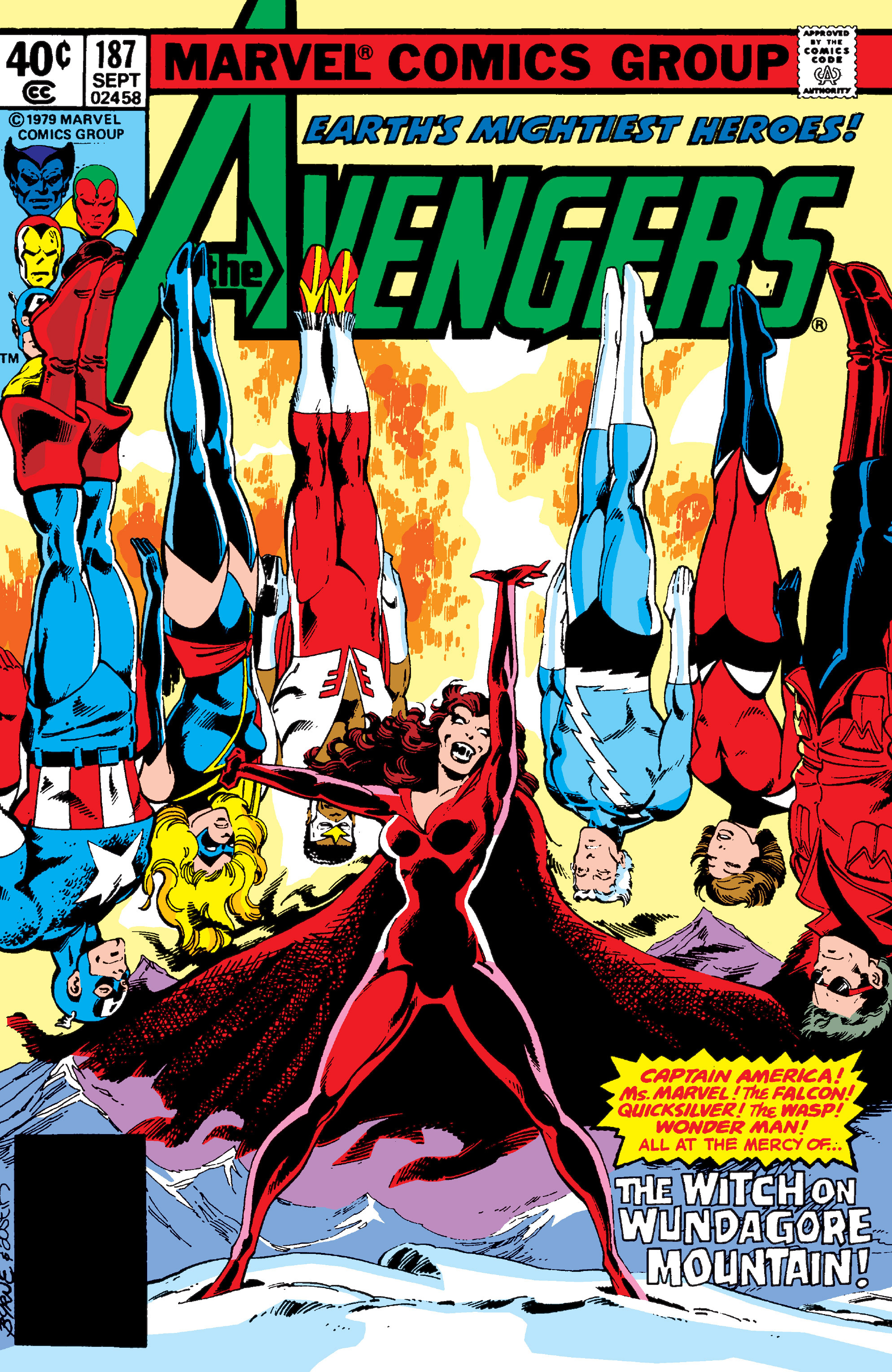 Read online The Avengers (1963) comic -  Issue #187 - 1
