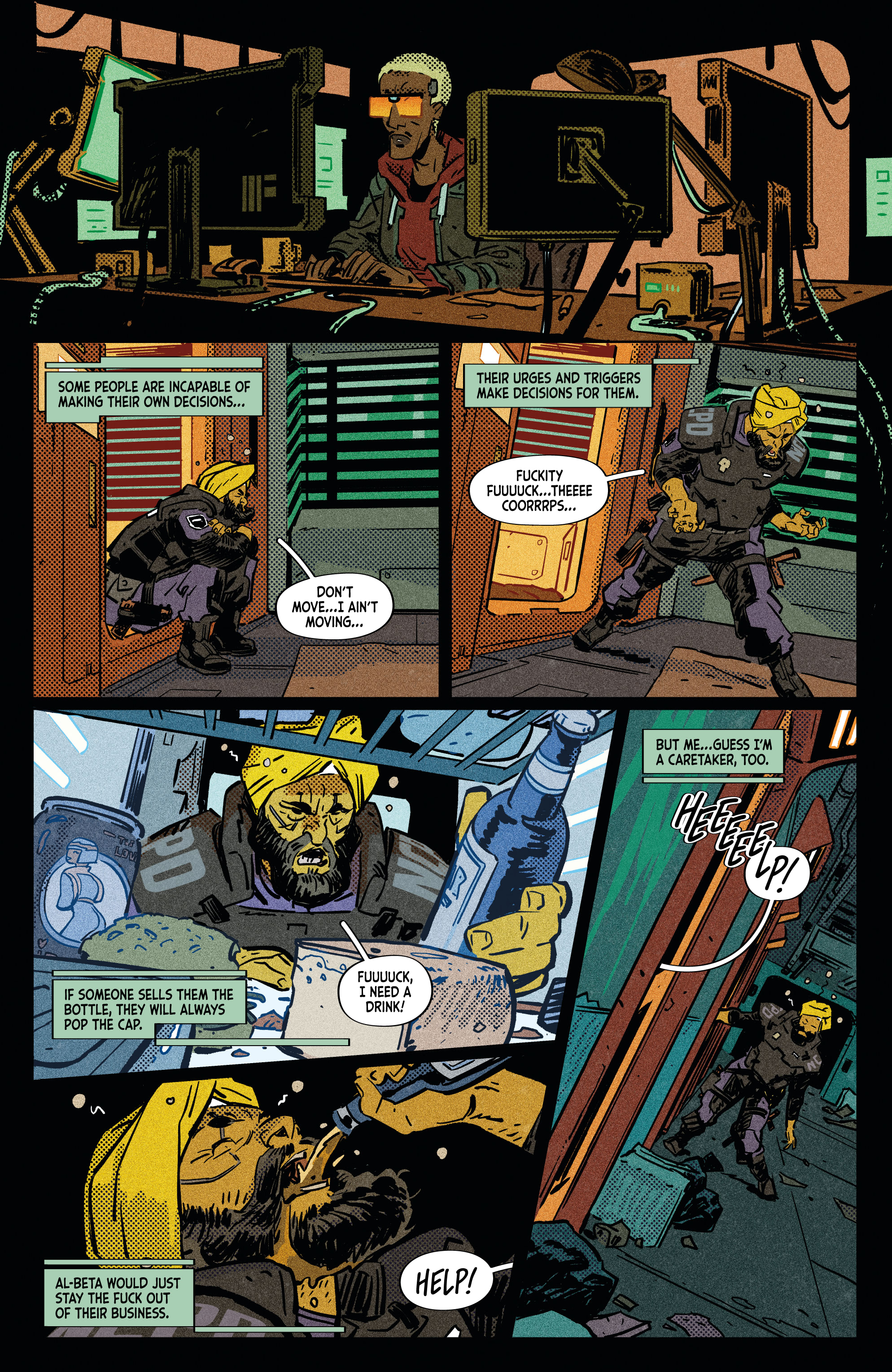 Read online Cyberpunk 2077: Blackout comic -  Issue #3 - 6