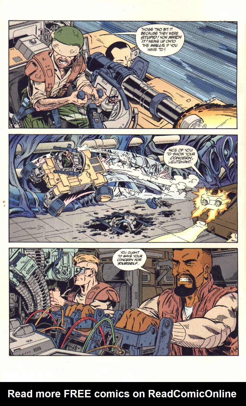Read online Aliens: Colonial Marines comic -  Issue #10 - 10