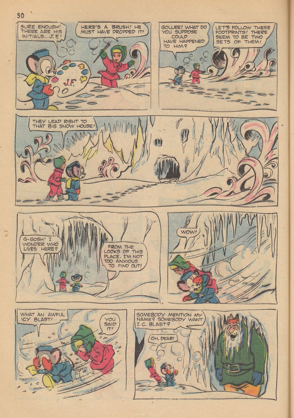 Read online Bugs Bunny's Christmas Funnies comic -  Issue # TPB 6 - 52