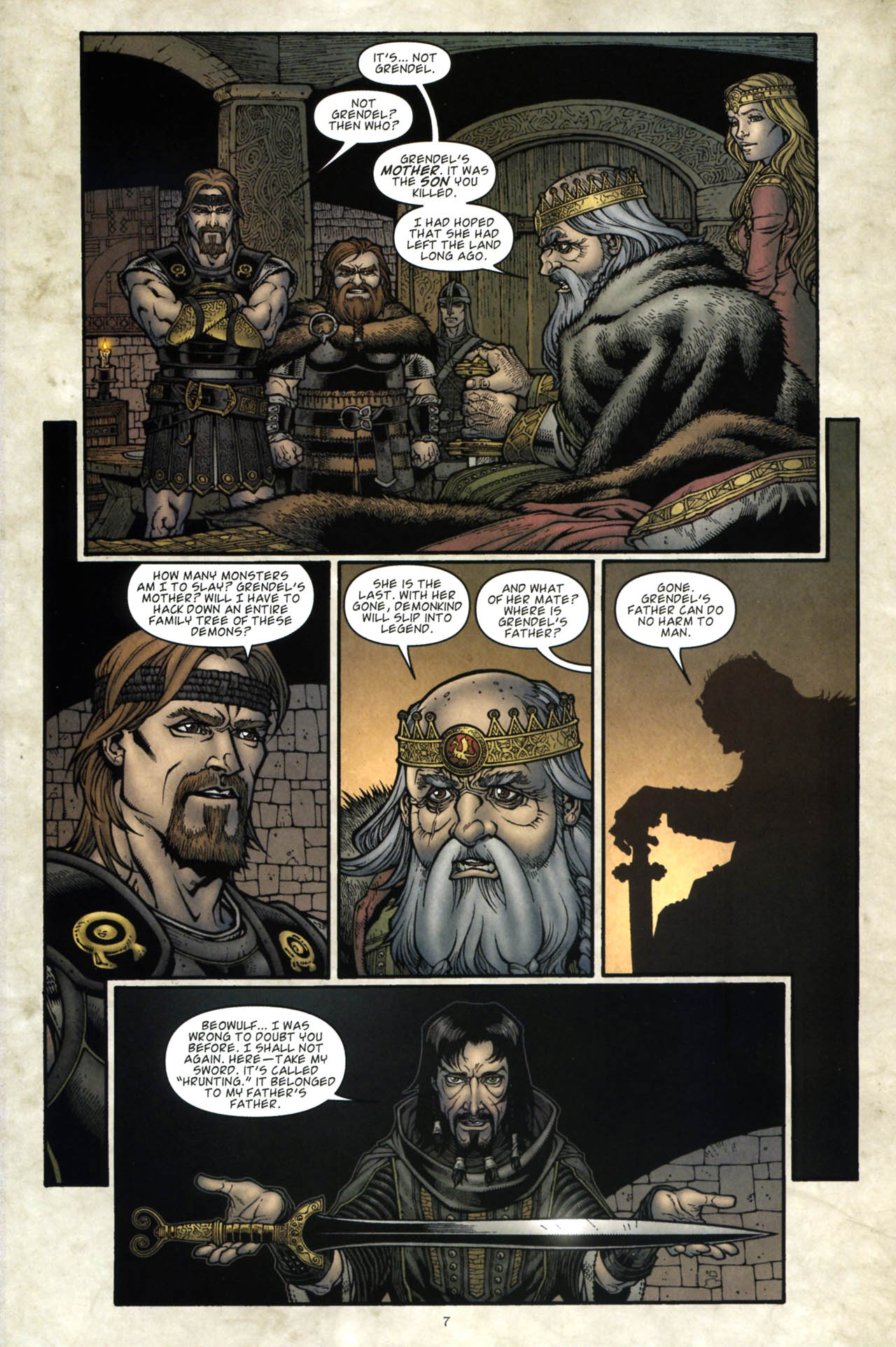 Read online Beowulf (2007) comic -  Issue #3 - 9