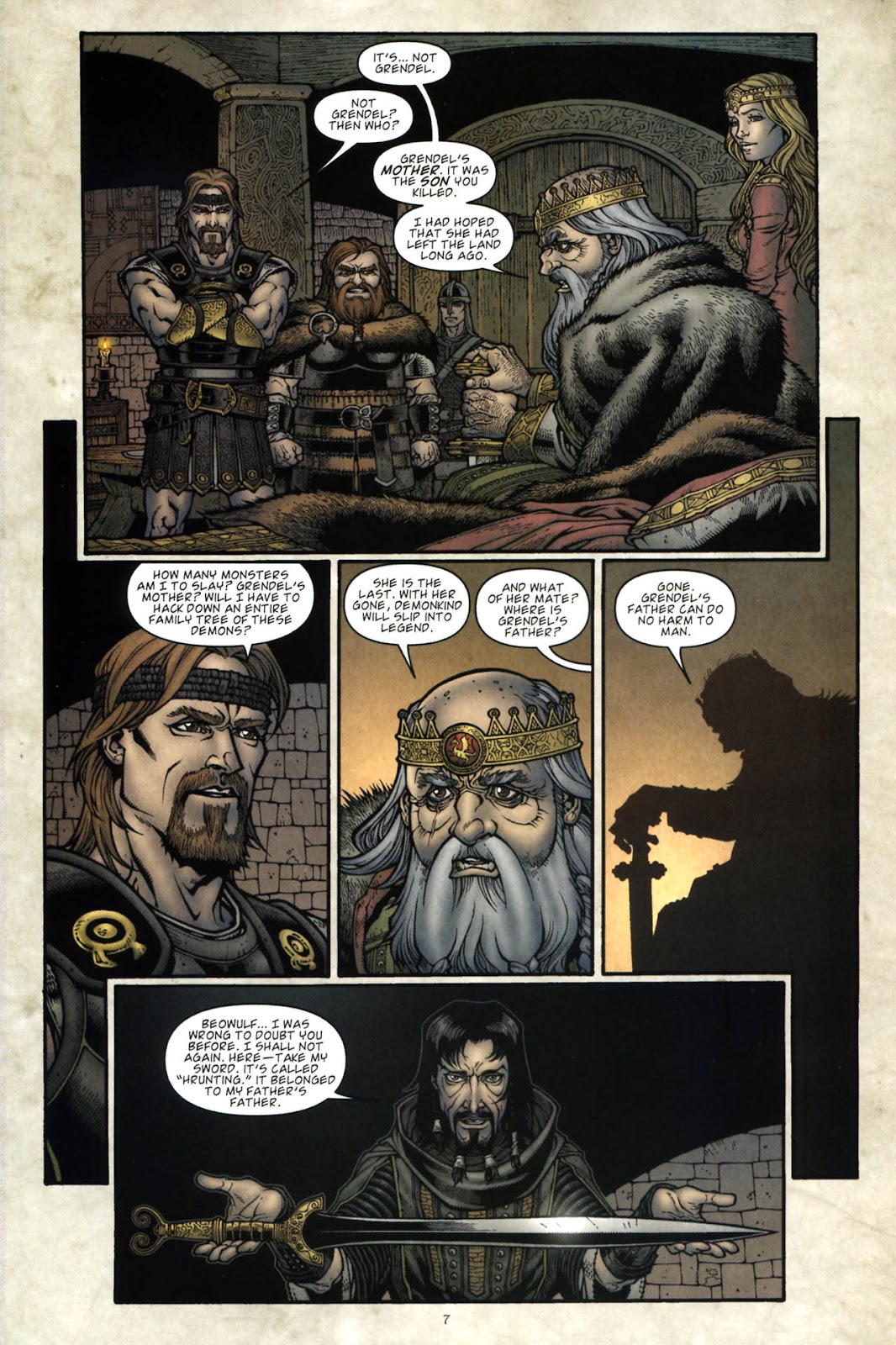 Read online Beowulf (2007) comic - Issue #3