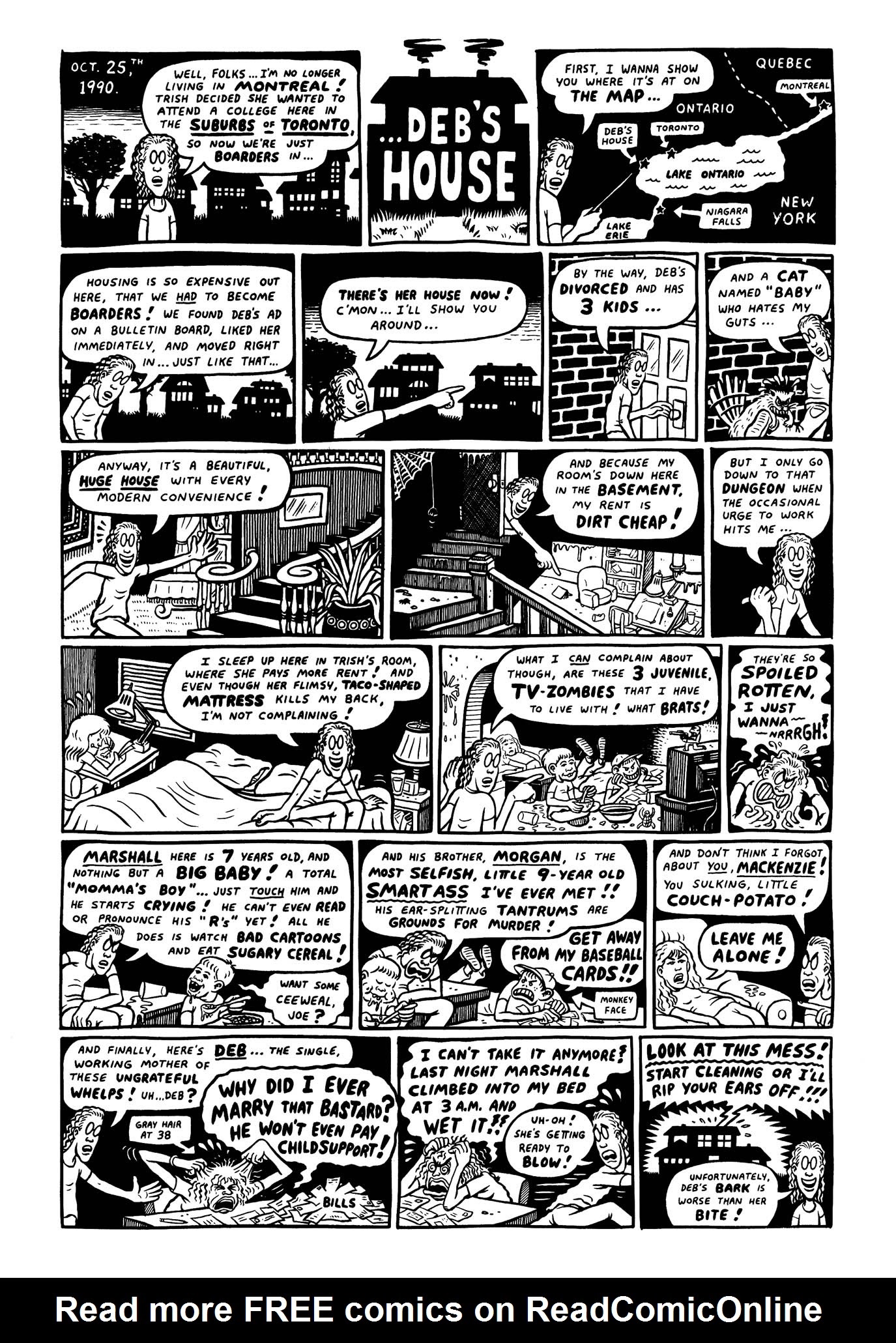 Read online Peepshow: The Cartoon Diary of Joe Matt comic -  Issue # Full - 69
