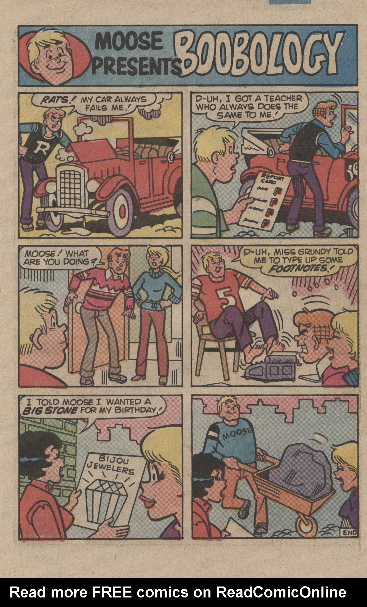 Read online Archie's Joke Book Magazine comic -  Issue #261 - 31