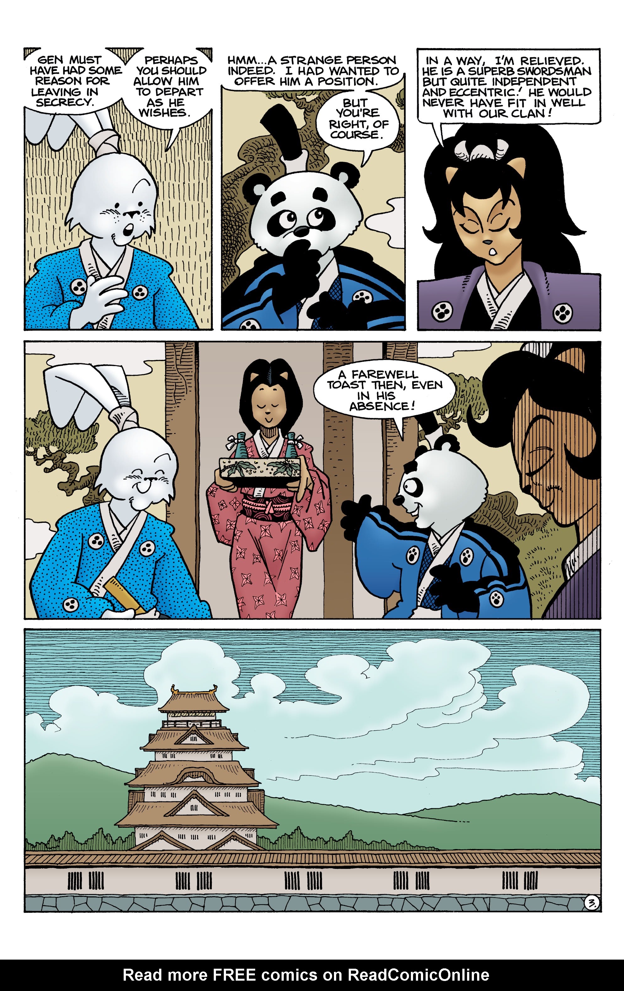 Read online Usagi Yojimbo: The Dragon Bellow Conspiracy comic -  Issue #6 - 5