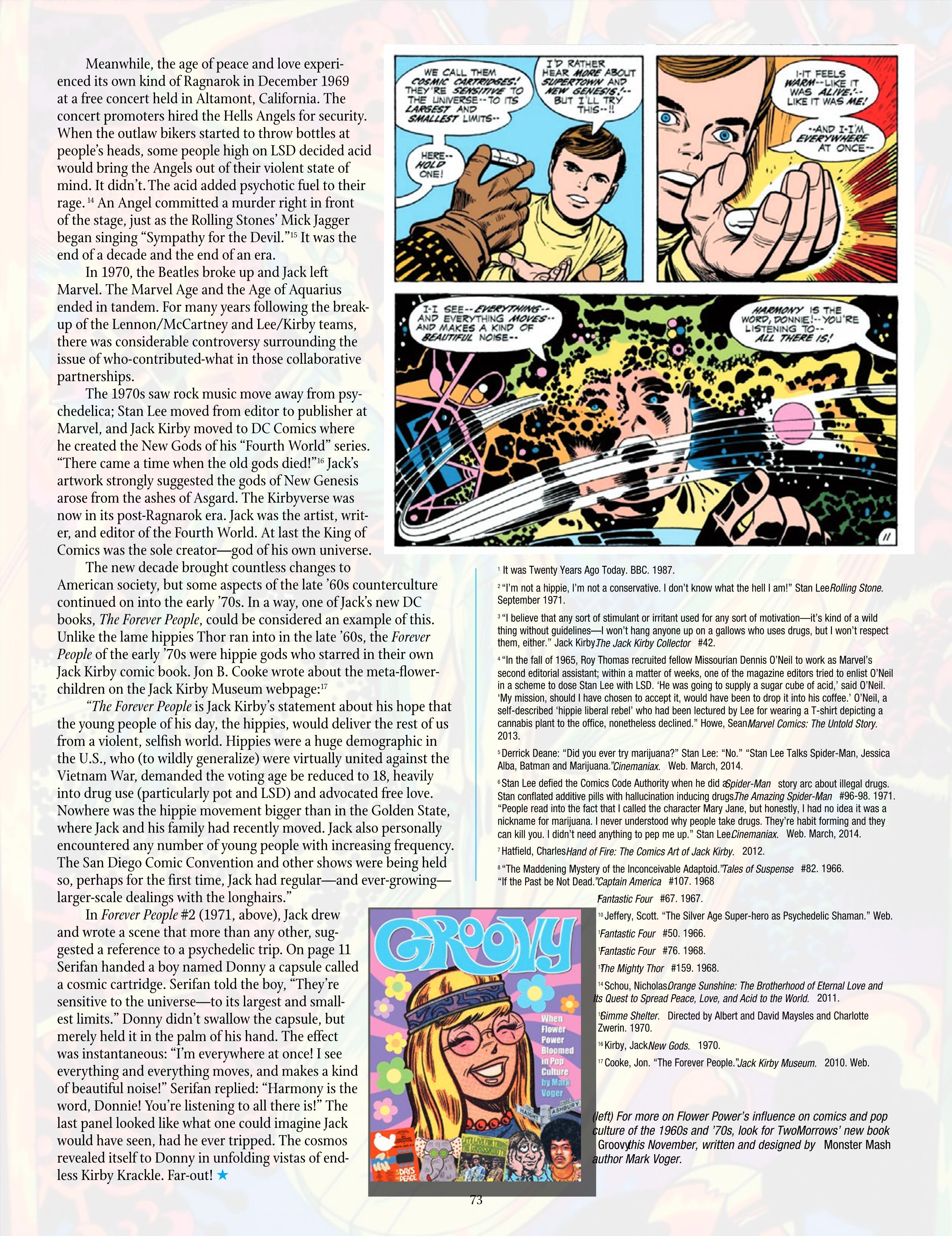 Read online The Jack Kirby Collector comic -  Issue #72 - 75