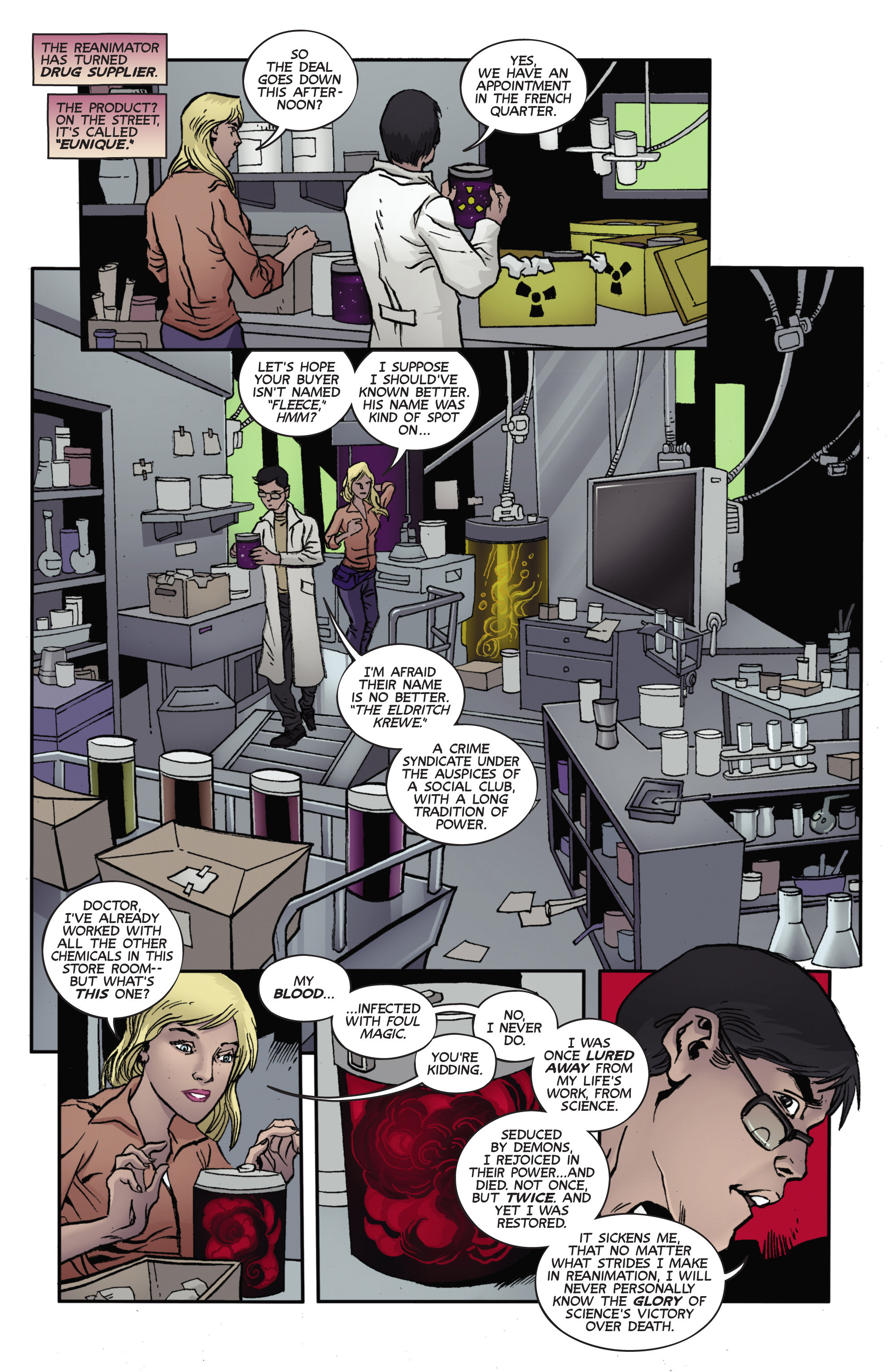 Read online Reanimator comic -  Issue #1 - 16