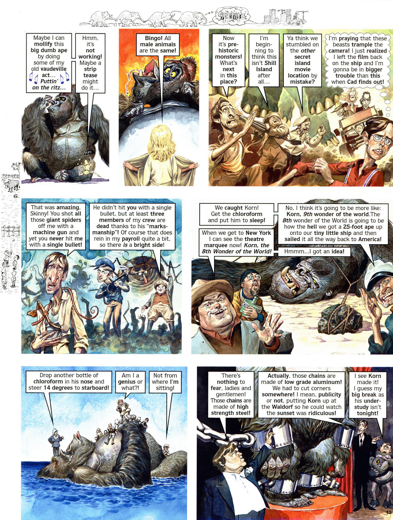 Read online MAD comic -  Issue #464 - 13
