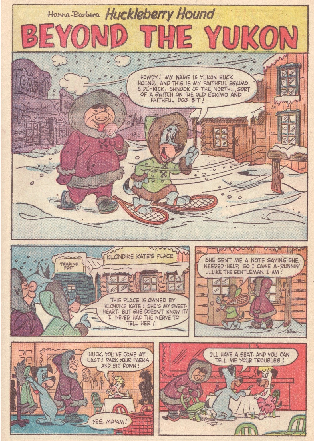 Read online Huckleberry Hound (1960) comic -  Issue #24 - 29