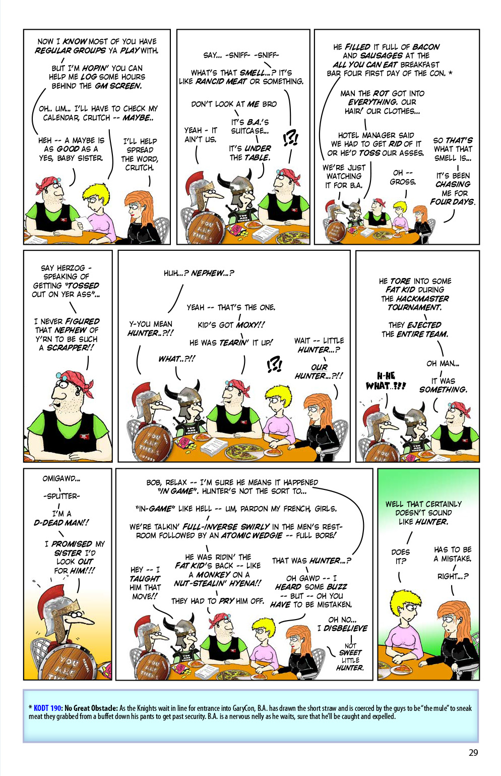 Read online Knights of the Dinner Table comic -  Issue #193 - 31