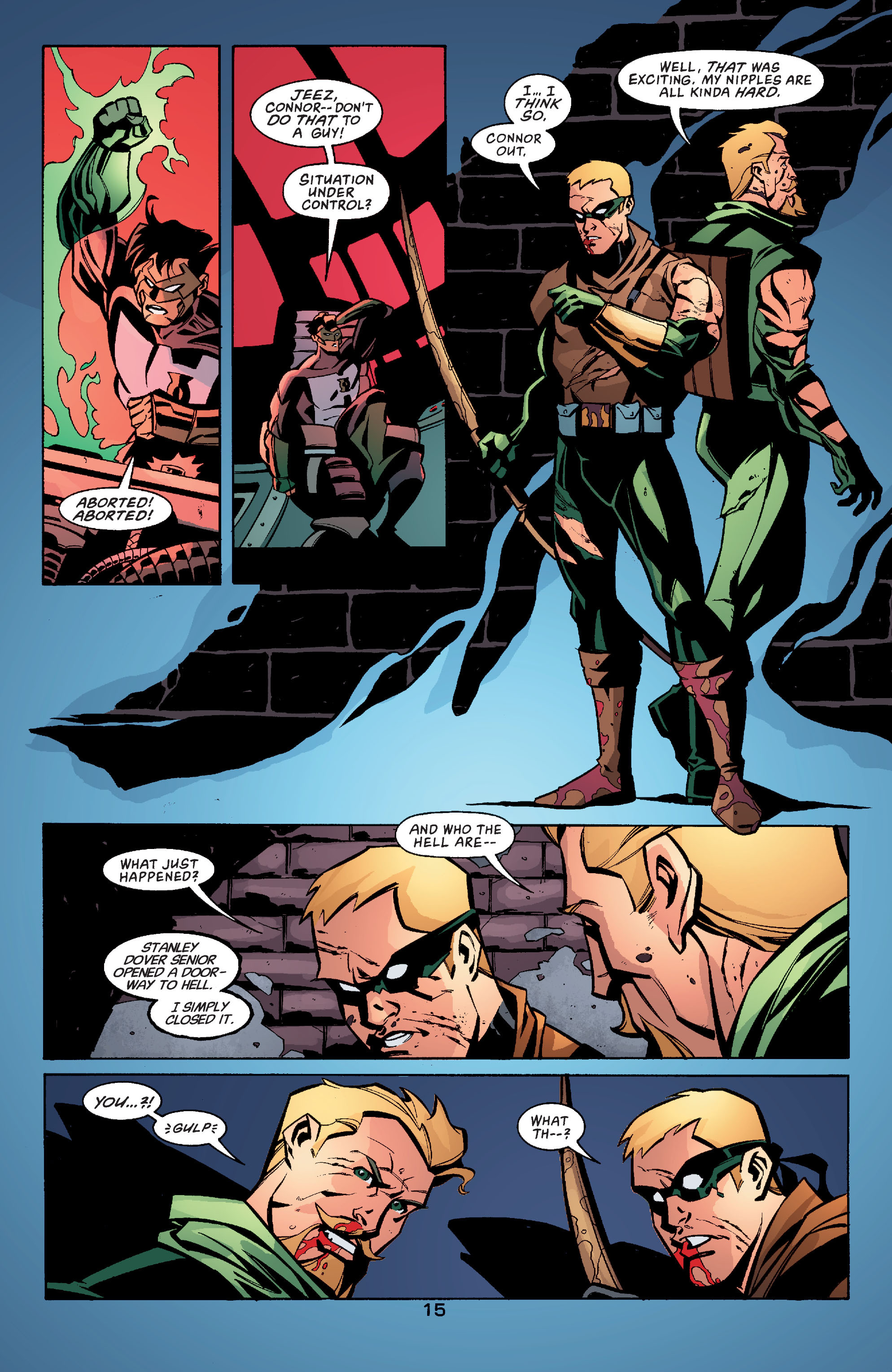 Read online Green Arrow (2001) comic -  Issue #10 - 16