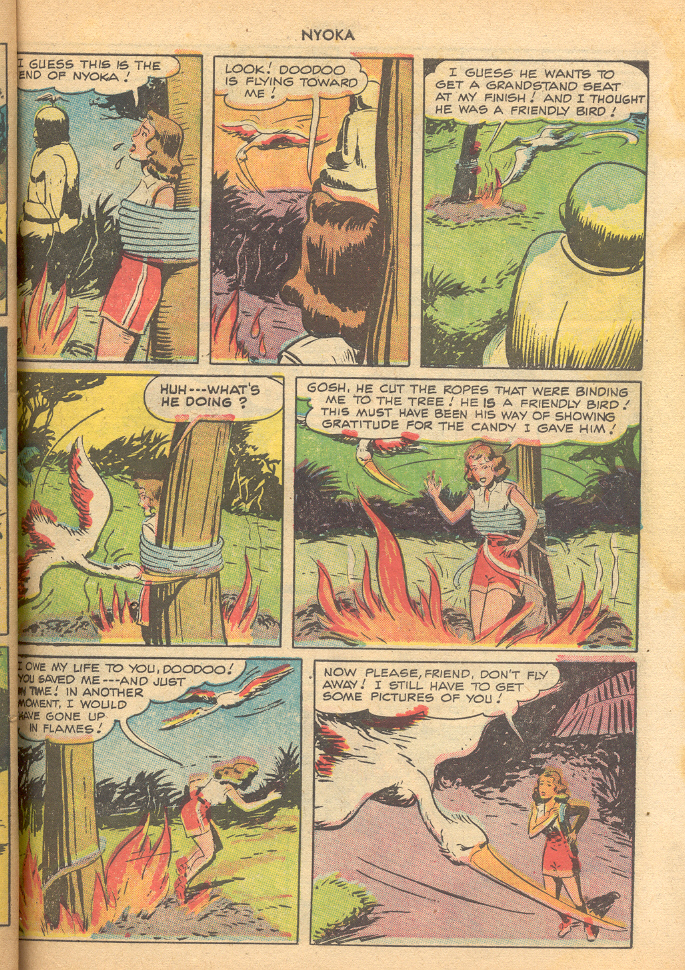 Read online Nyoka the Jungle Girl (1945) comic -  Issue #28 - 45
