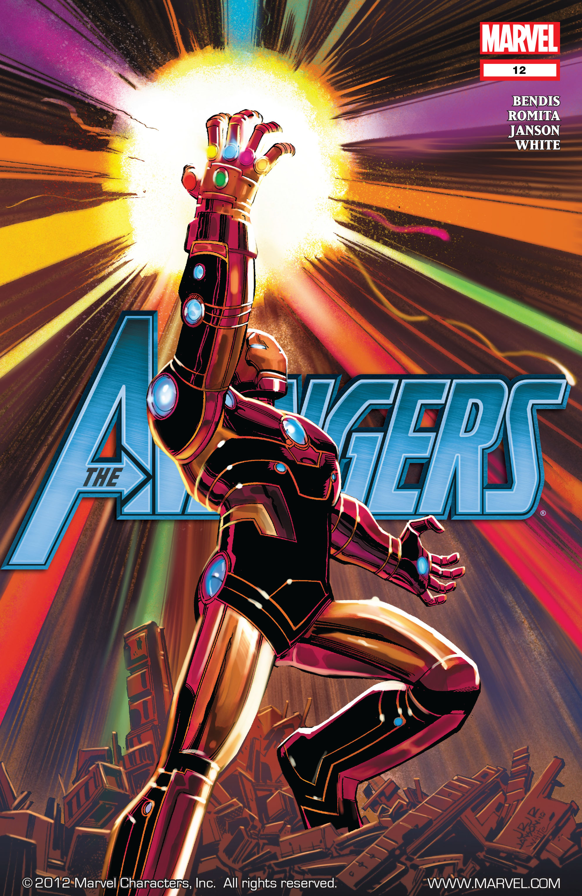 Read online Avengers (2010) comic -  Issue #12 - 1