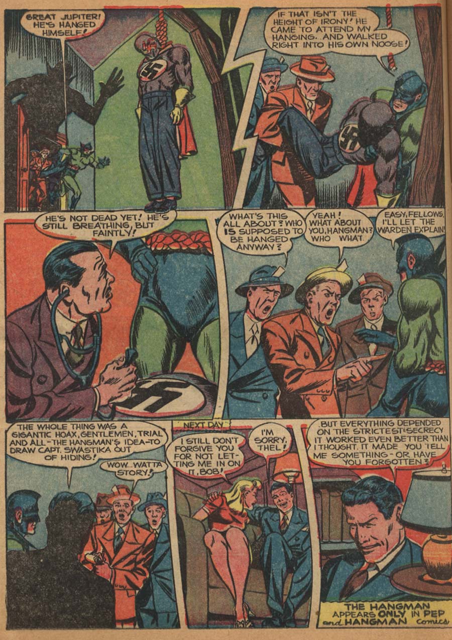 Read online Pep Comics comic -  Issue #29 - 30
