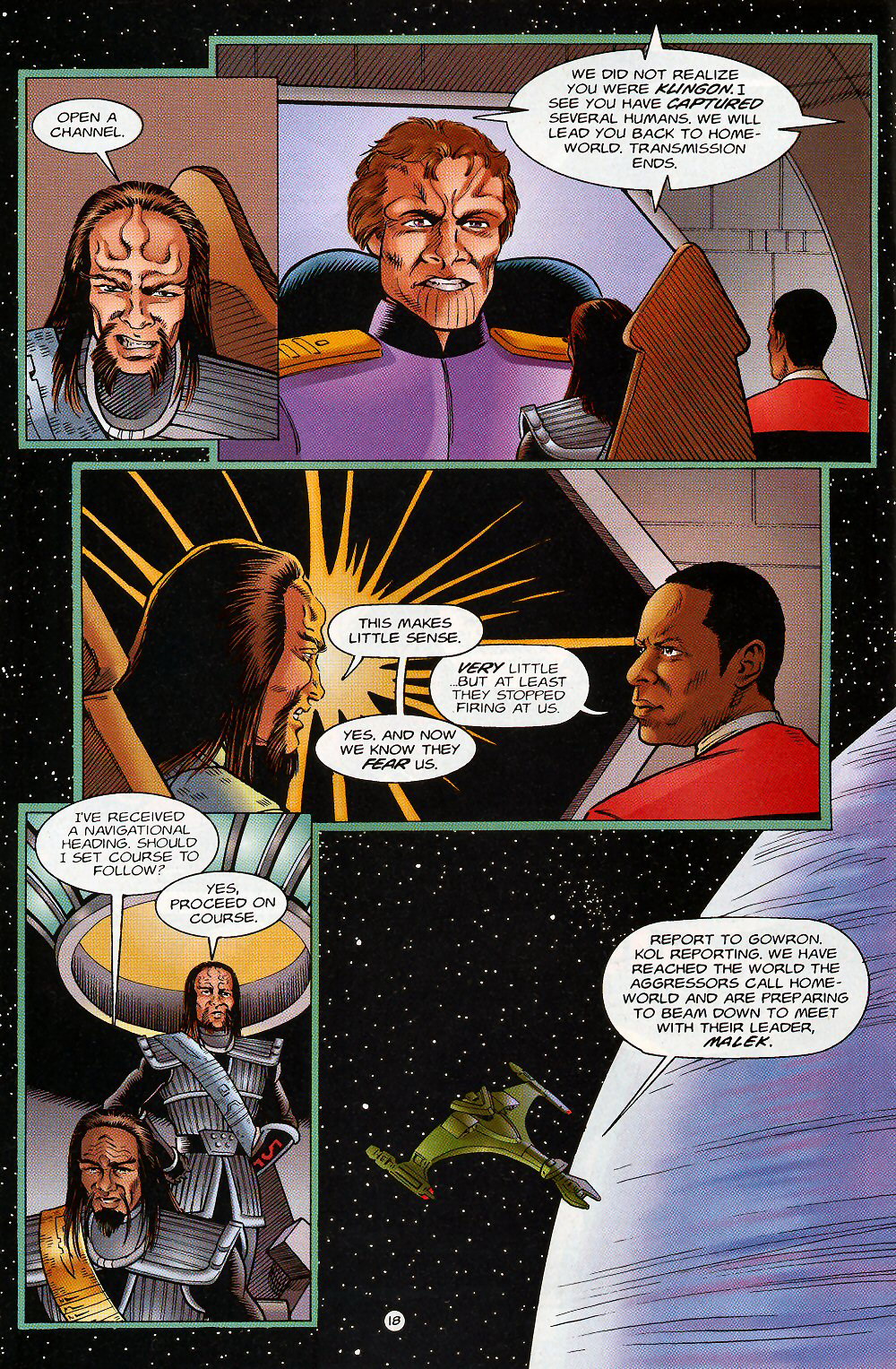 Read online Star Trek: Deep Space Nine - Lightstorm comic -  Issue # Full - 18