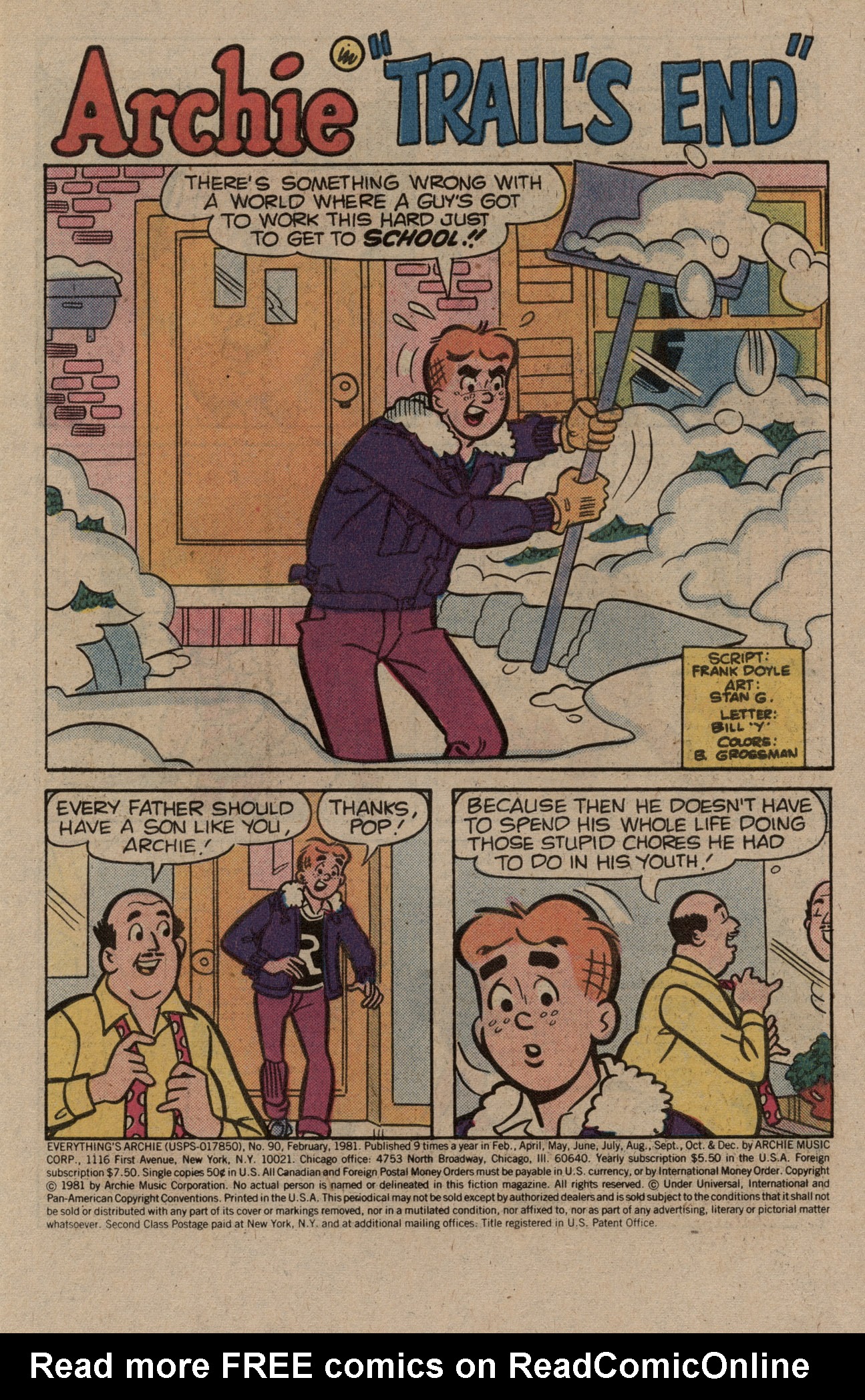 Read online Everything's Archie comic -  Issue #90 - 3