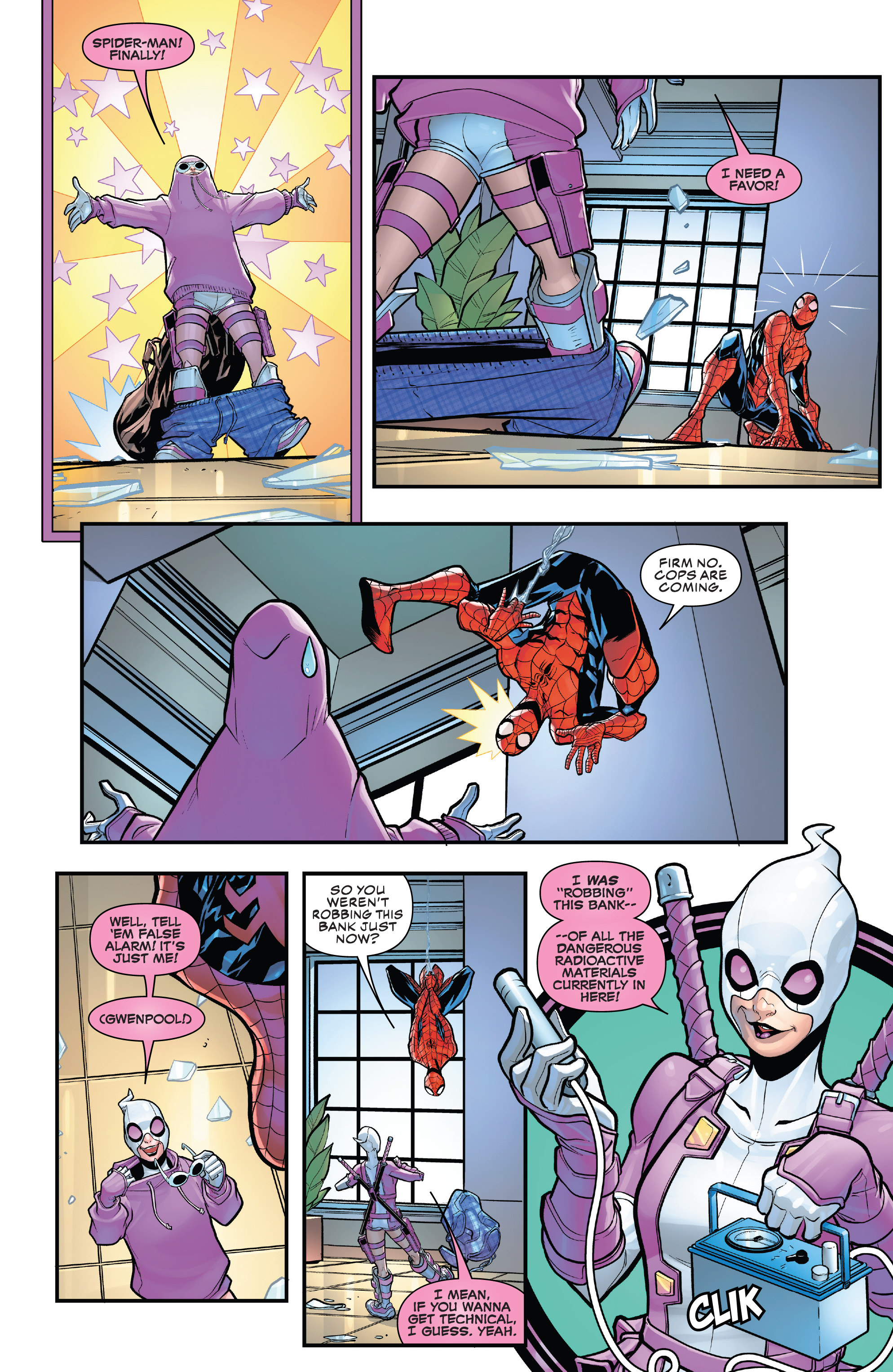 Read online Gwenpool Strikes Back comic -  Issue #1 - 7