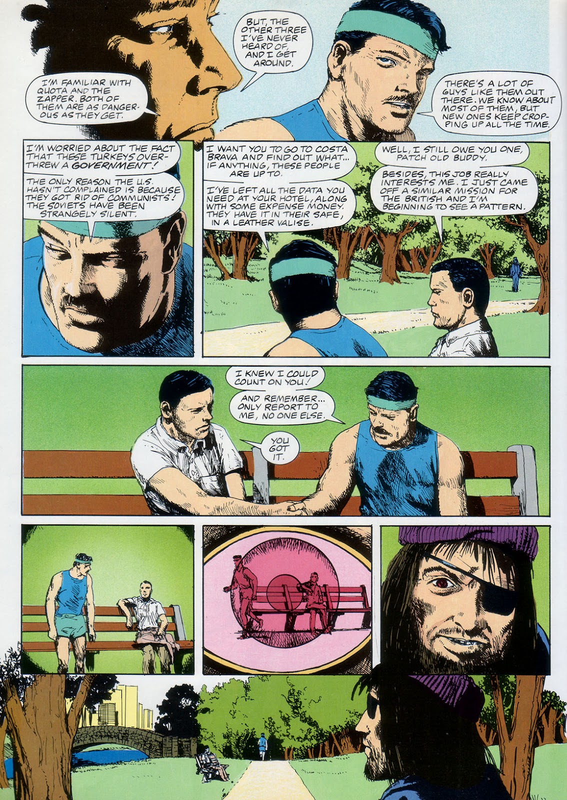 Marvel Graphic Novel issue 57 - Rick Mason - The Agent - Page 28