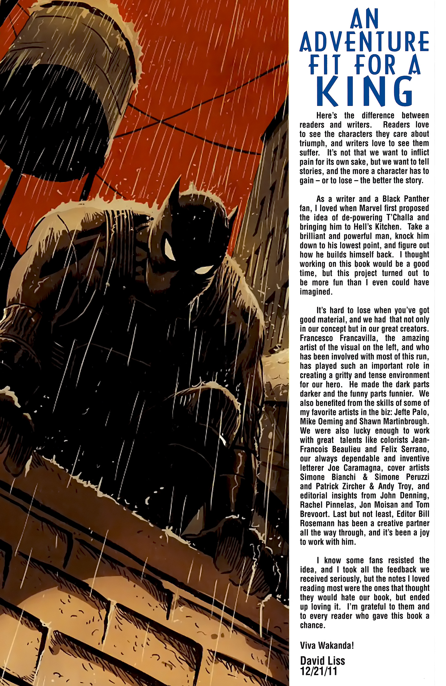 Black Panther: The Most Dangerous Man Alive 529 Page 22