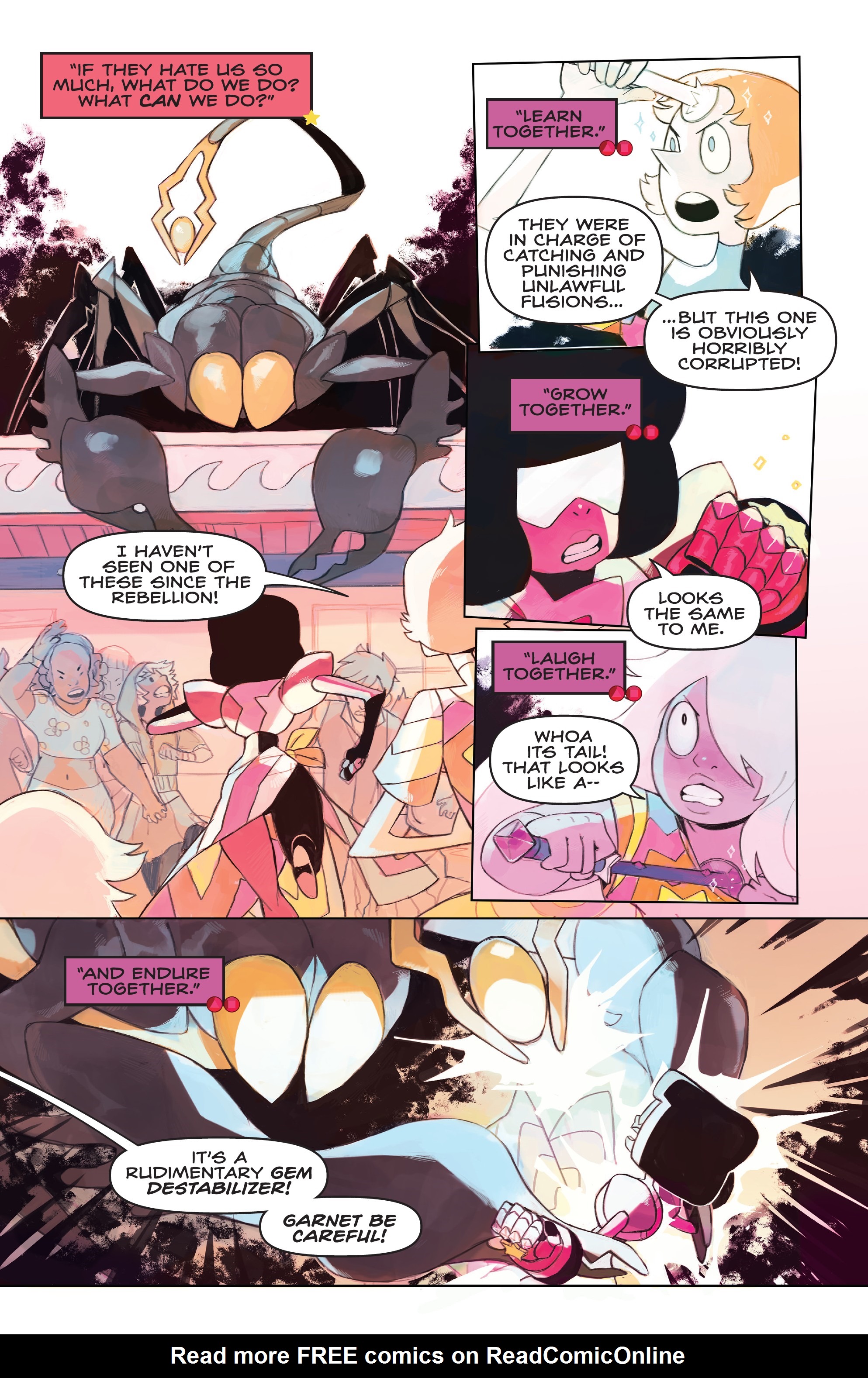 Read online Steven Universe: Fusion Frenzy comic -  Issue # Full - 7