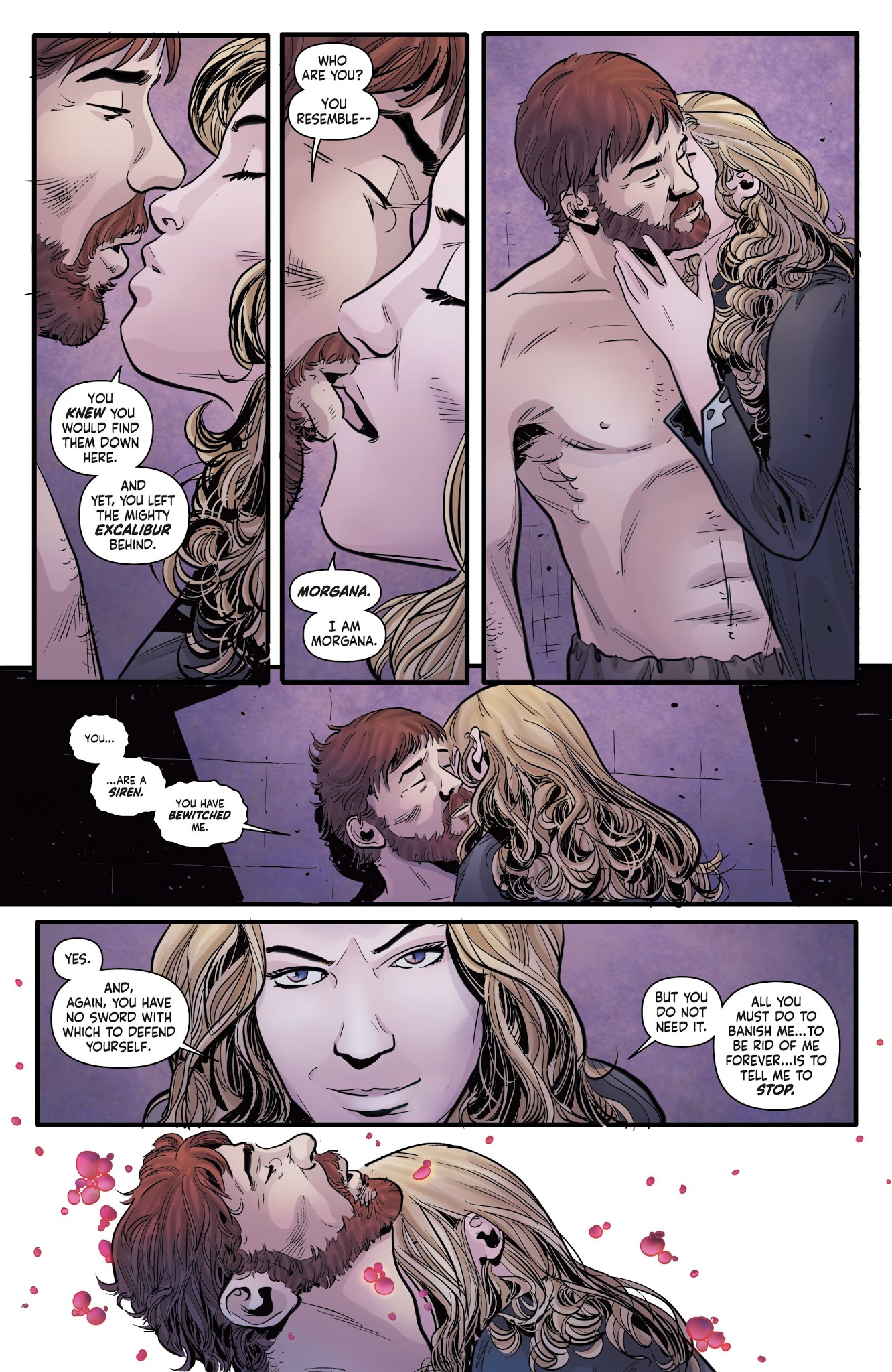 Read online Unholy Grail comic -  Issue #4 - 9