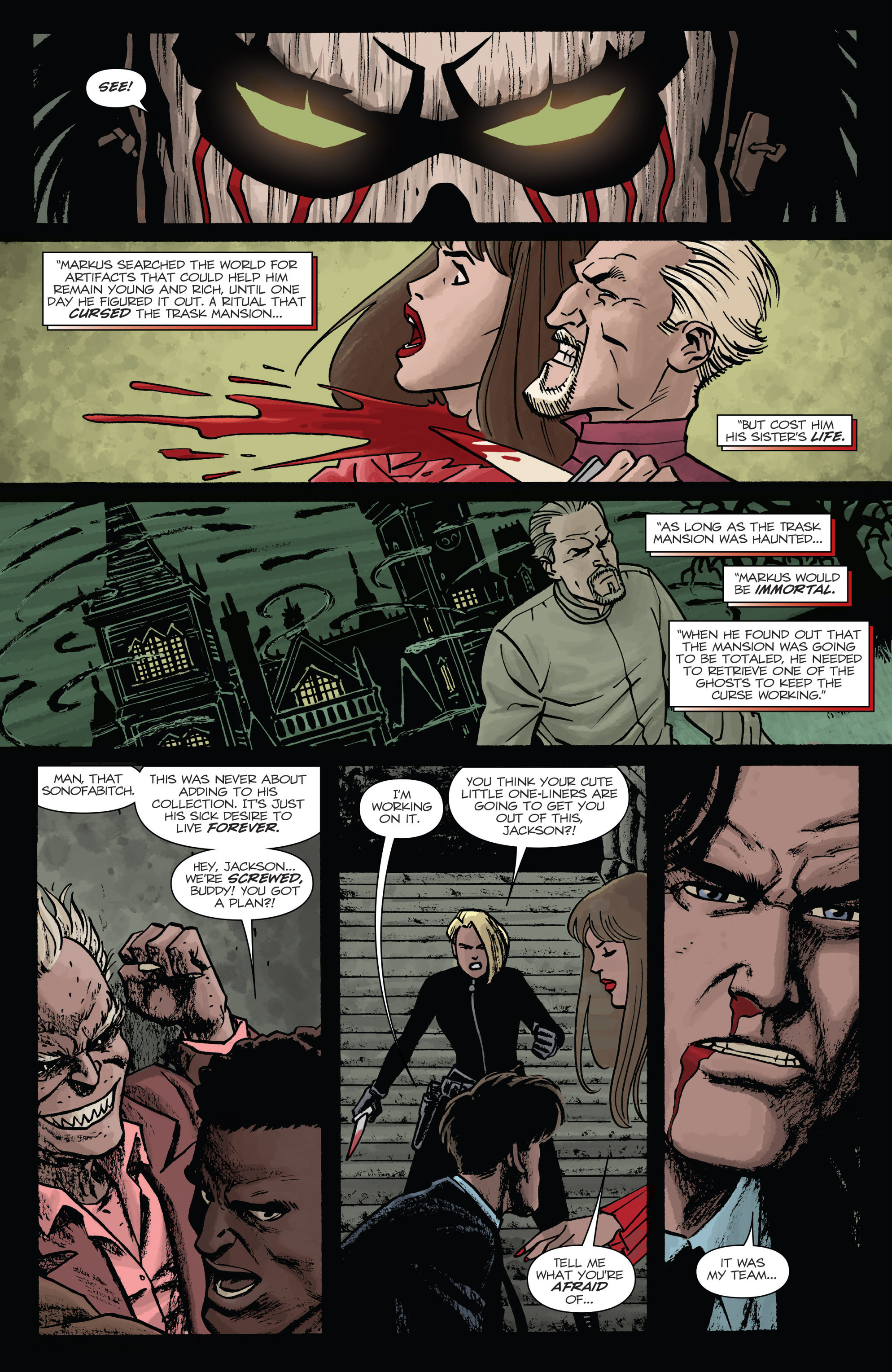Read online Ghosted comic -  Issue #5 - 11
