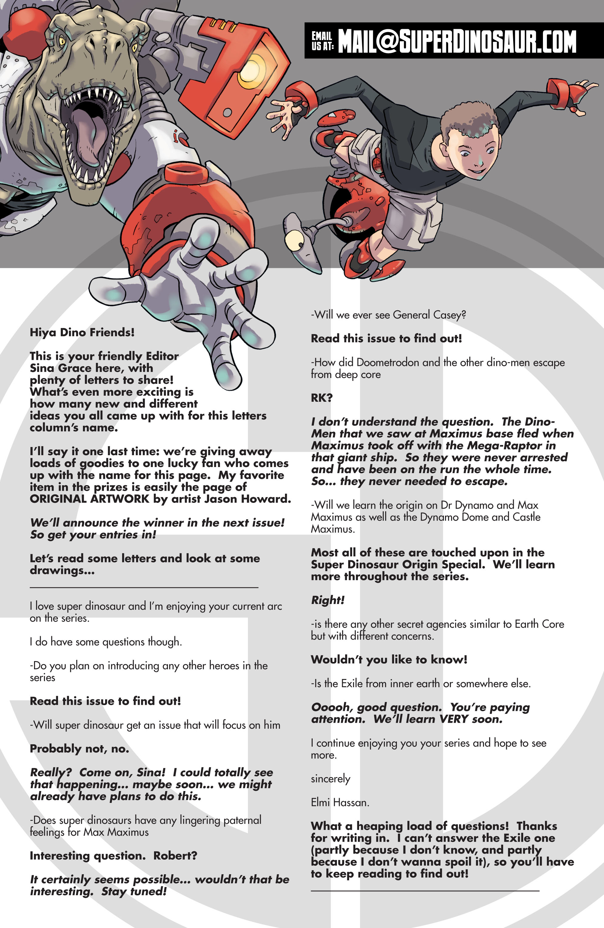Read online Super Dinosaur (2011) comic -  Issue #8 - 23