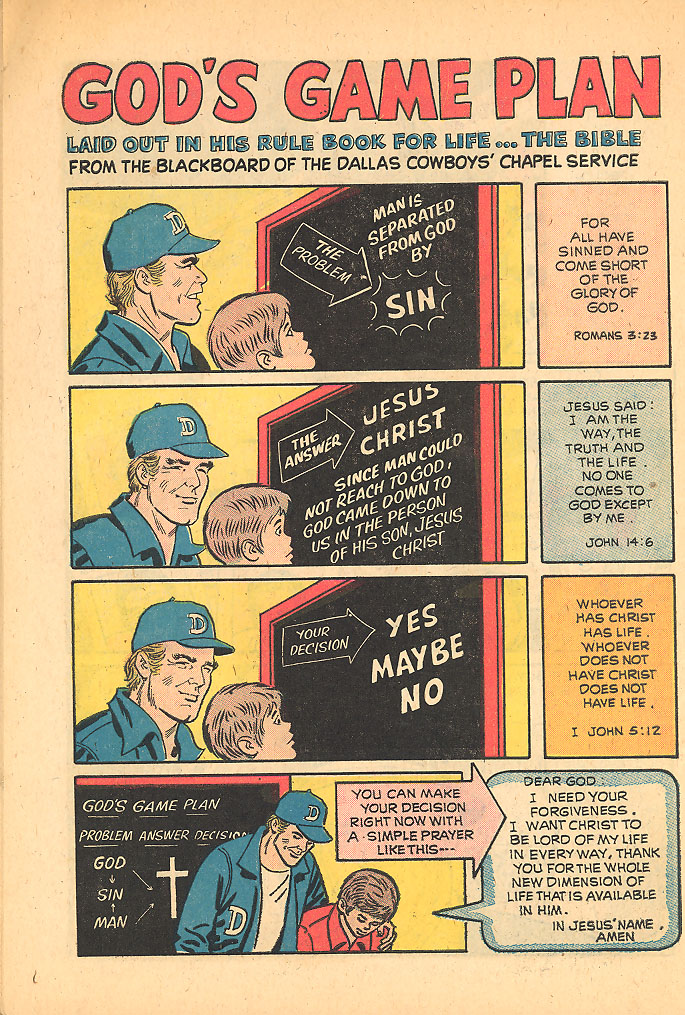 Read online Tom Landry and the Dallas Cowboys comic -  Issue # Full - 34