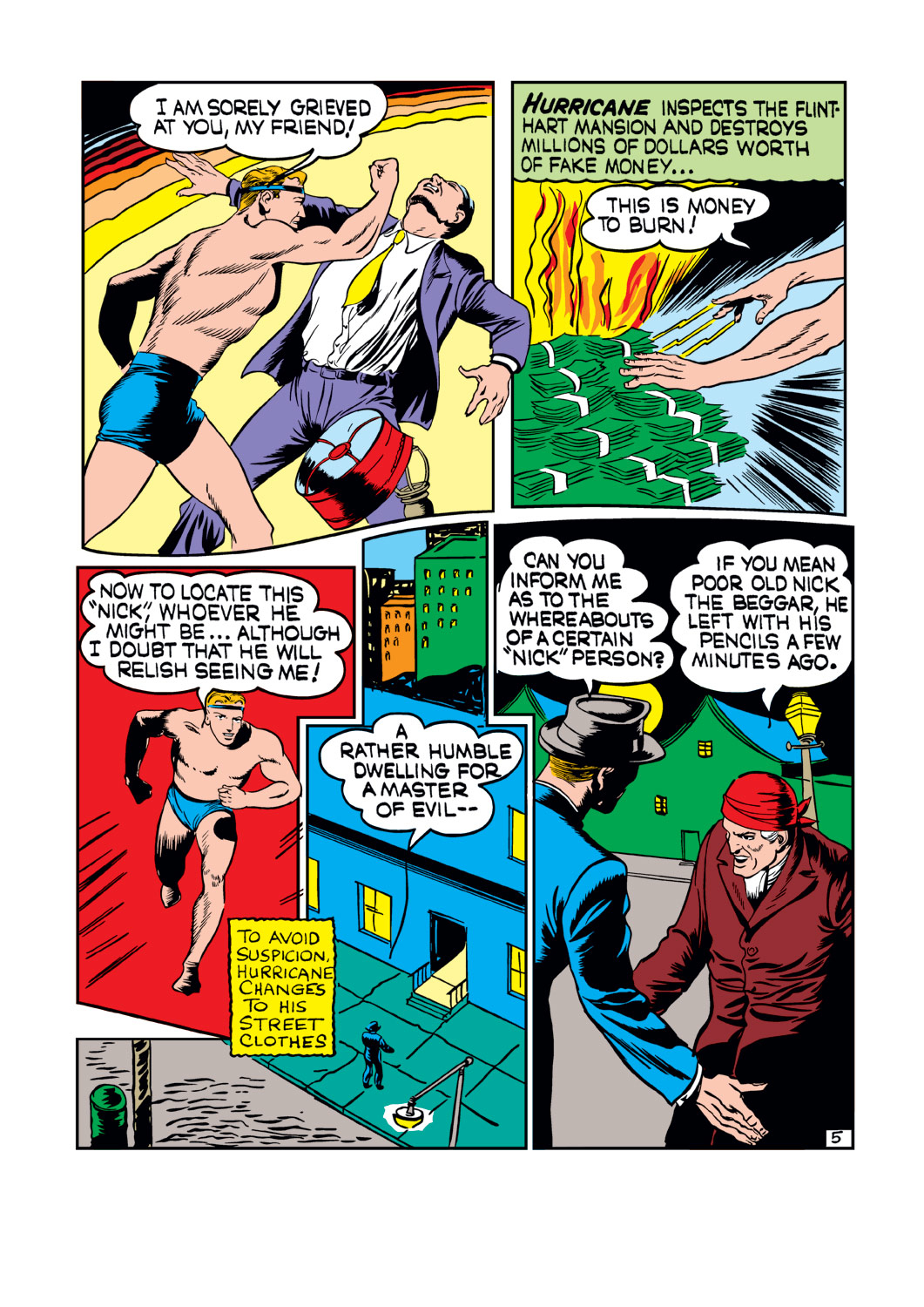 Read online Captain America Comics comic -  Issue #5 - 63
