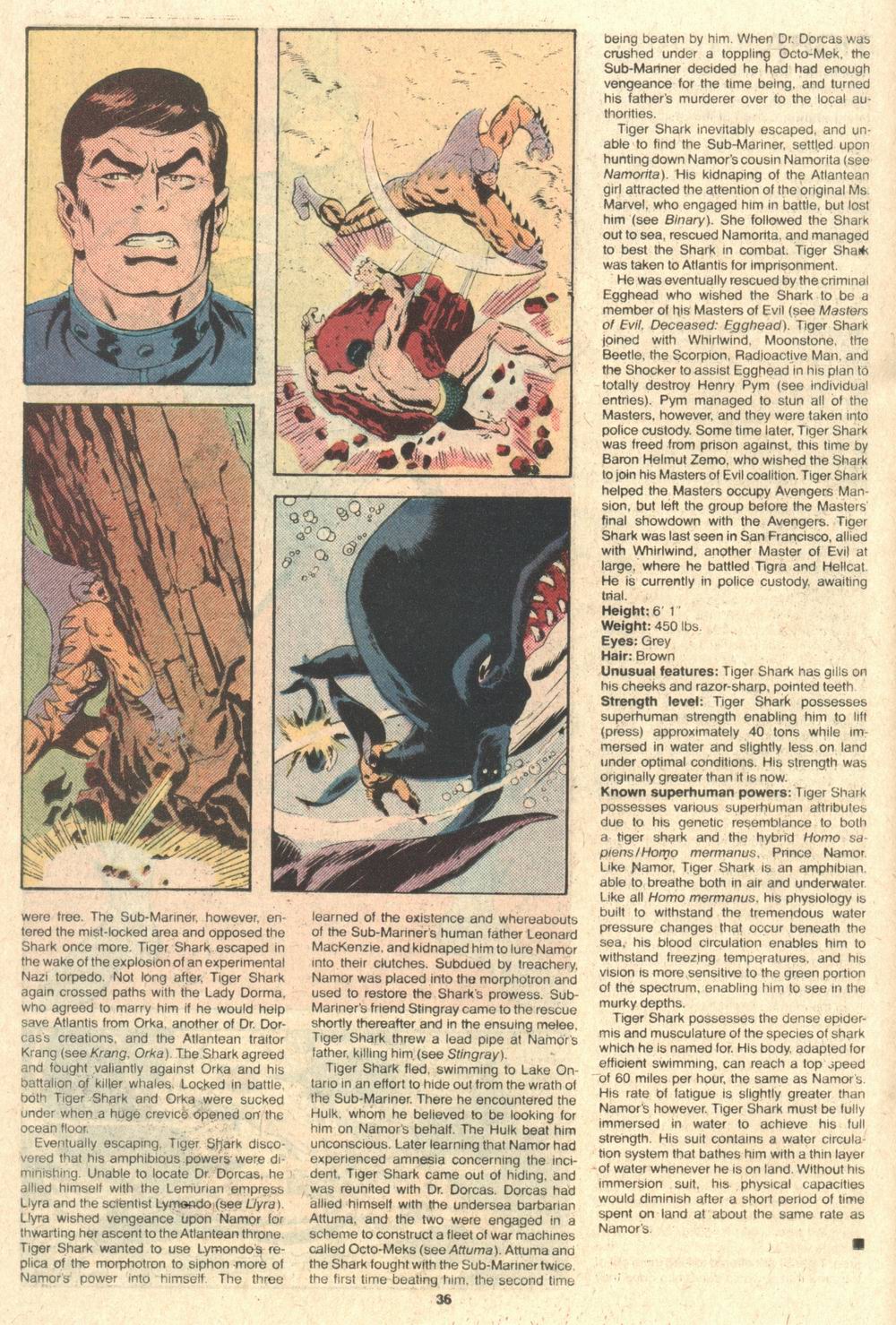 Read online The Official Handbook of the Marvel Universe Deluxe Edition comic -  Issue #13 - 38